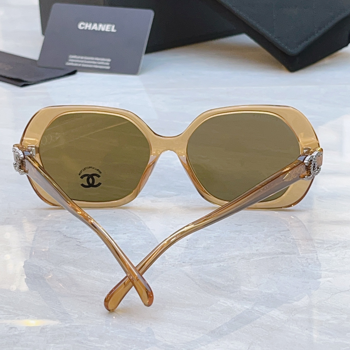 ，【CHANE*】香奈儿新款太阳镜🕶️，MODEL：CH3496，SIZE：55口18-145