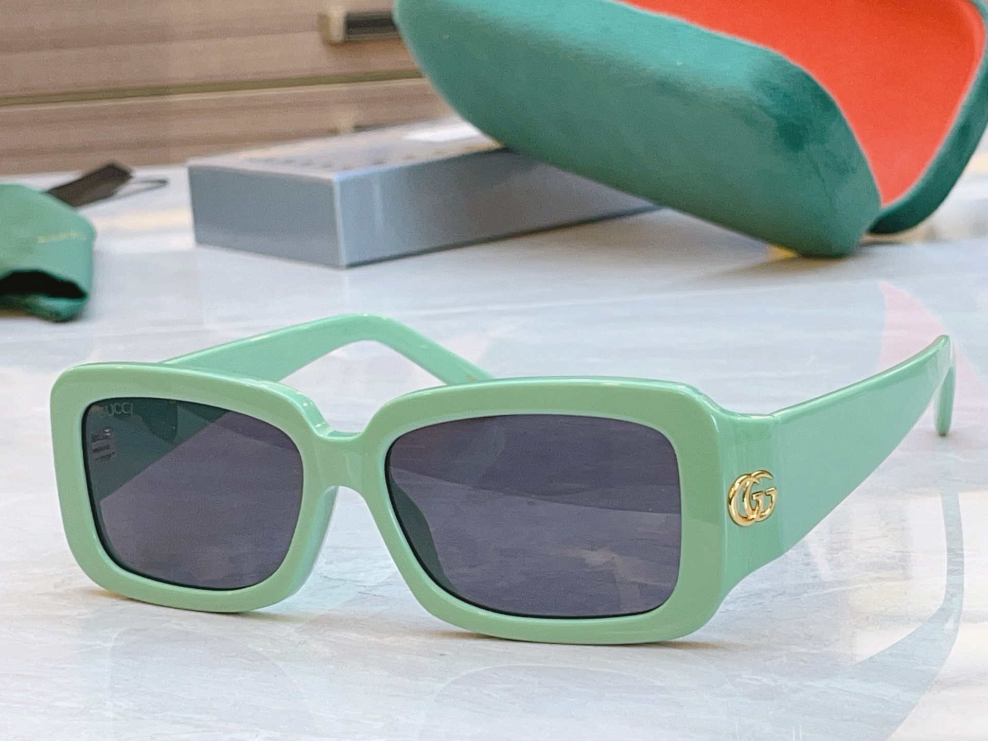 ，【GUCC*】古*驰新款眼镜架，MODEL：GG1403S，SIZE：53口15-140