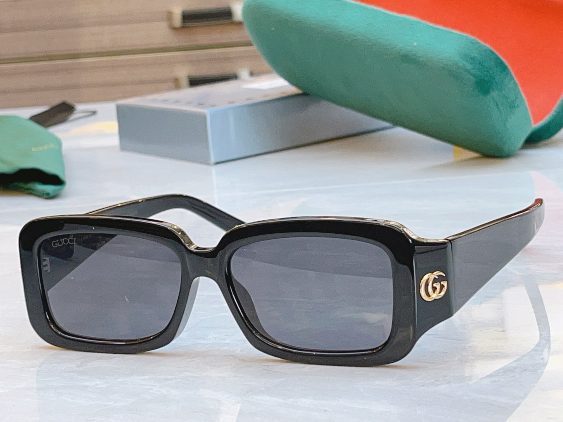 ，【GUCC*】古*驰新款眼镜架，MODEL：GG1403S，SIZE：53口15-140