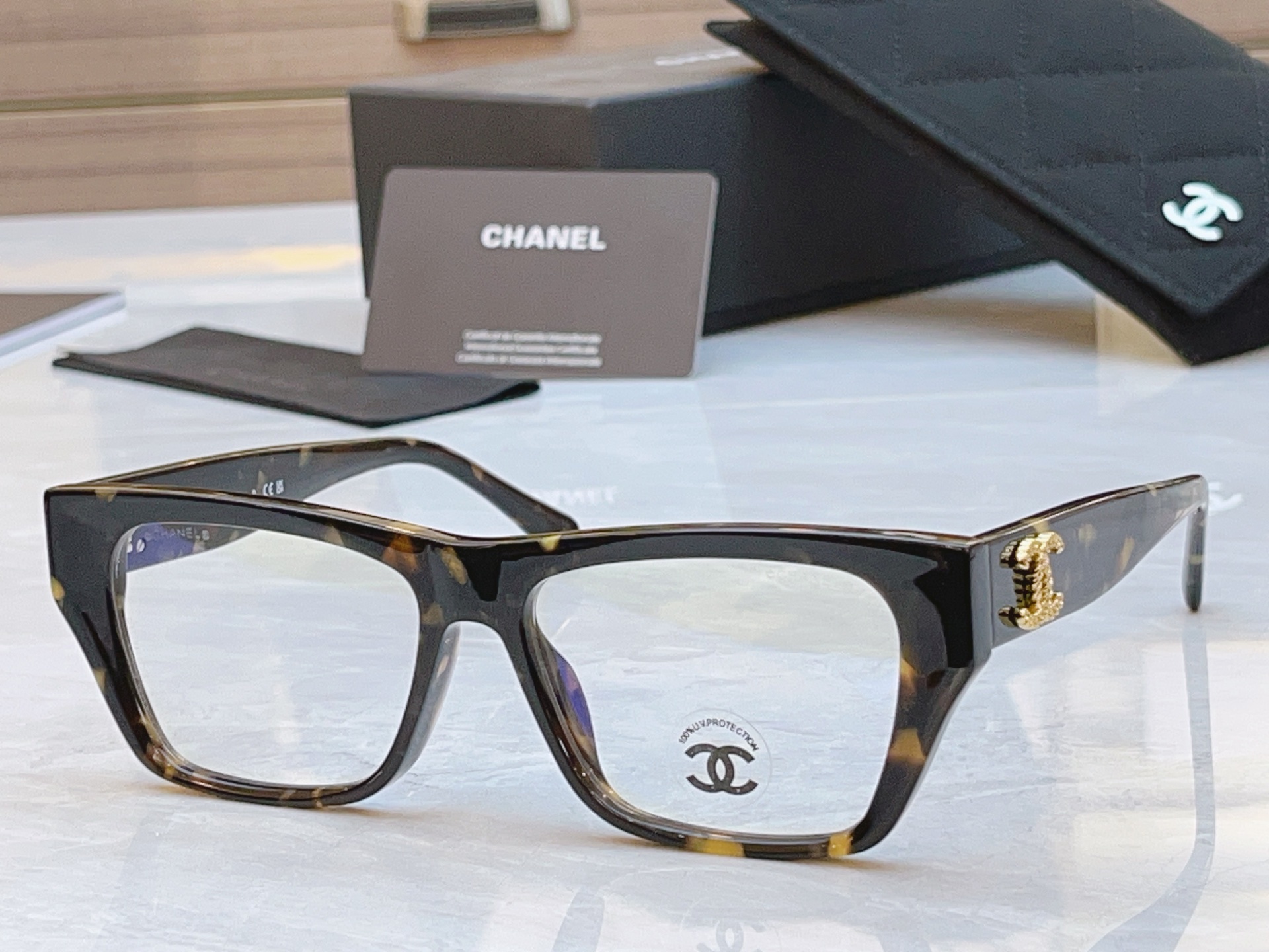 ，【CHANE*】香奈儿新款眼镜架，MODEL：CH3495，SIZE：55口17-145