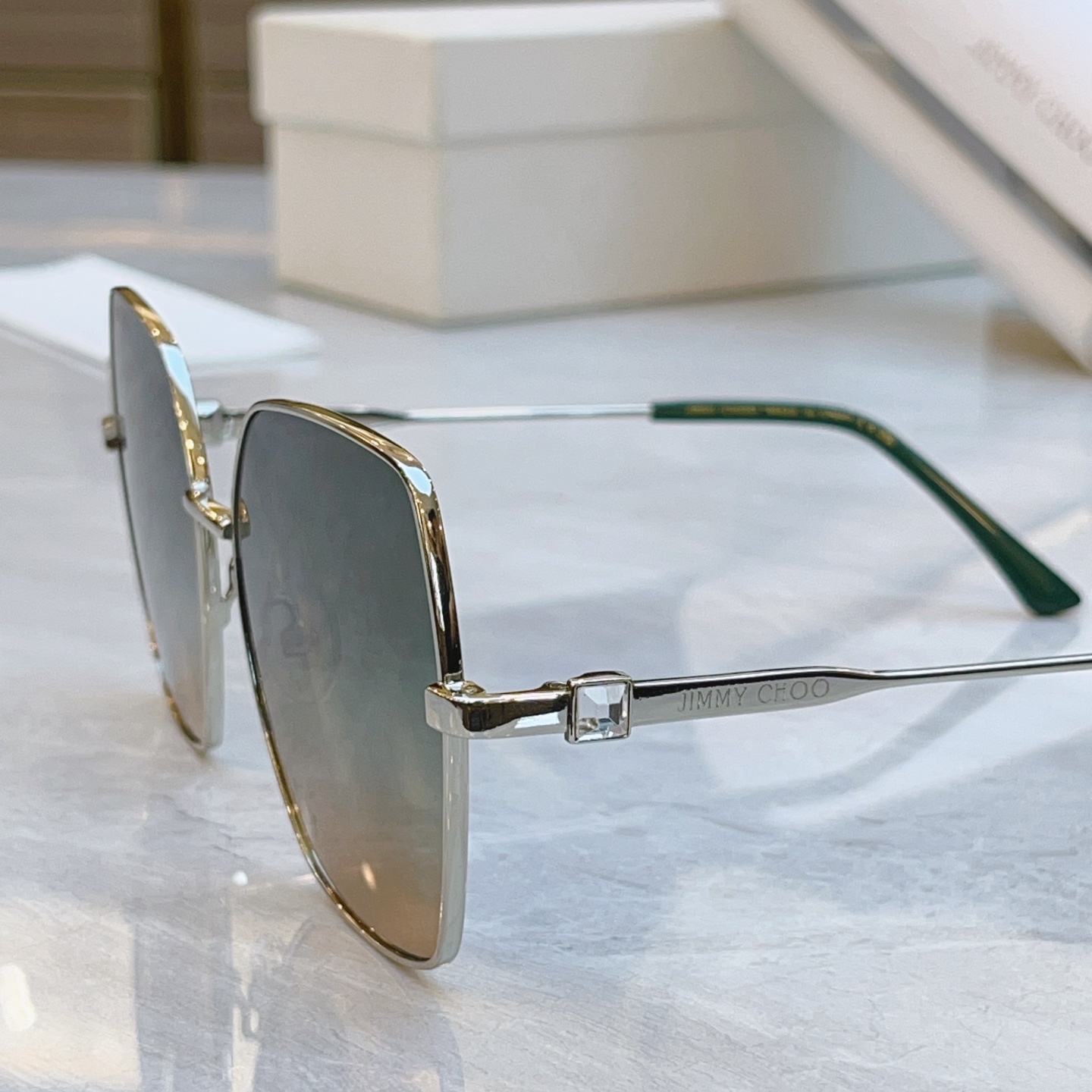 ，【JIMMY CHO*】吉米*周新款太阳镜，MODEL：JCREYES/S，SIZE：59口17-14