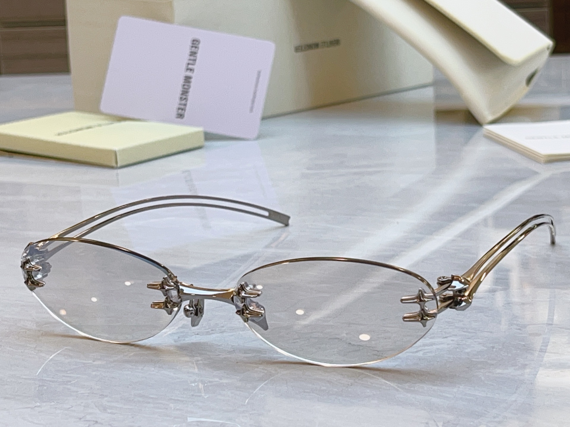 ，【GENTLE MONST*】GM新款太阳镜，MODEL：NODE，size：59口17-135