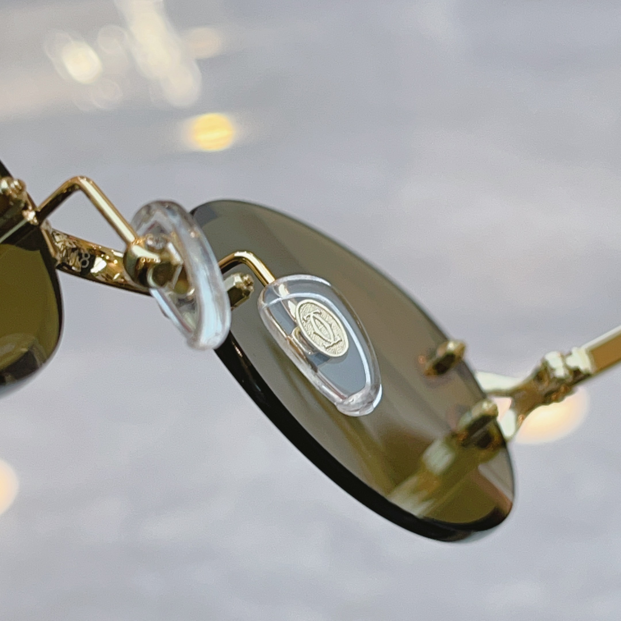 ，【CARTIE*】卡地*亚新款太阳镜🕶️，Mod:CT0551S，Size:55口18-140