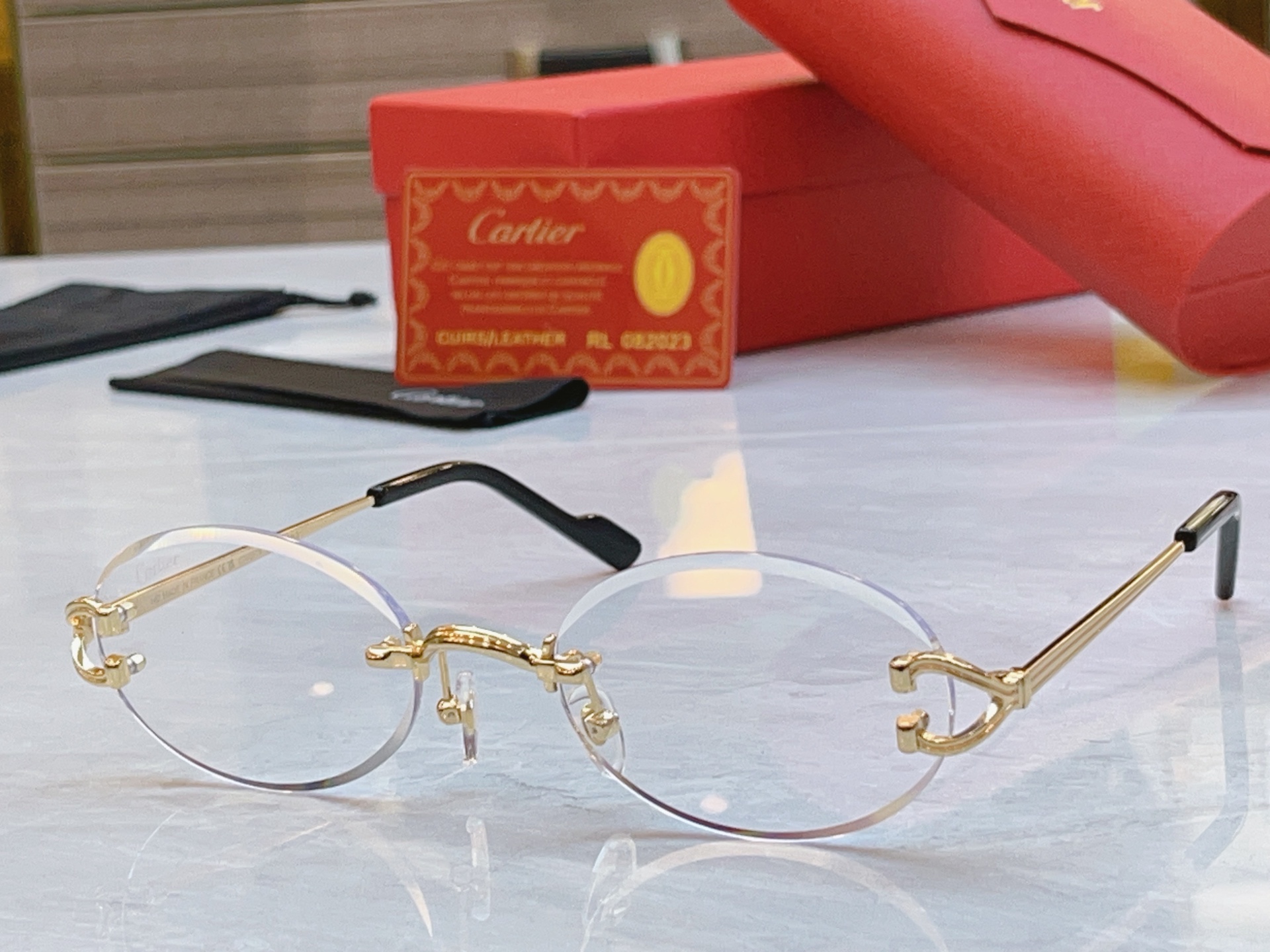 ，【CARTIE*】卡地*亚新款太阳镜🕶️，Mod:CT0551S，Size:55口18-140