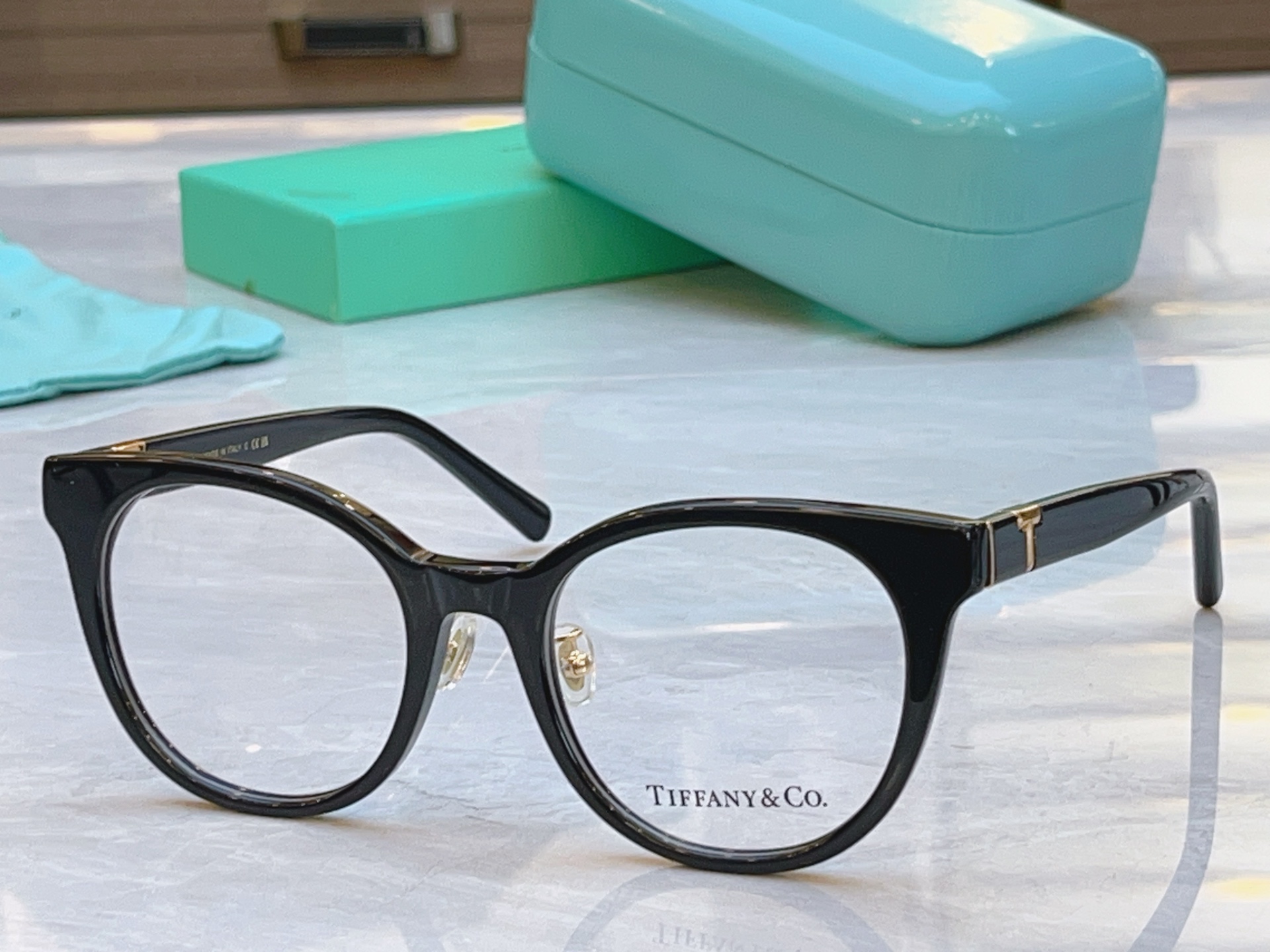 ，【Tiffany & Co.】蒂芙*尼新款眼镜架，Mod：TF2238D，Size：53口20-145