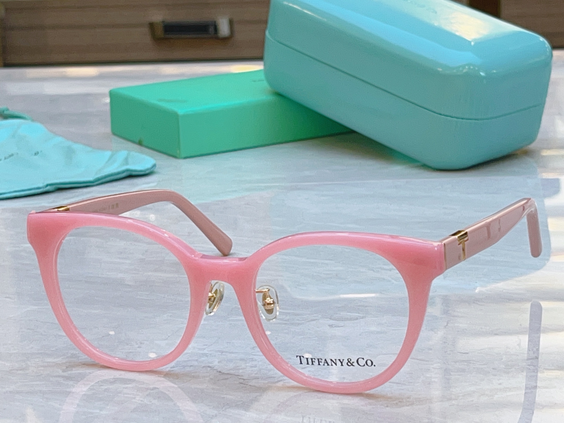 ，【Tiffany & Co.】蒂芙*尼新款眼镜架，Mod：TF2238D，Size：53口20-145