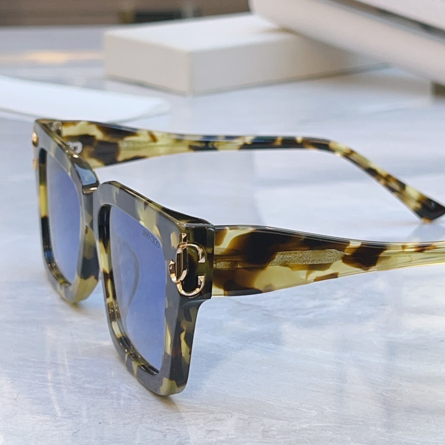 ，【JIMMY CHO*】吉米*周新款太阳镜，MODEL：JC5011U，SIZE：54口17-140