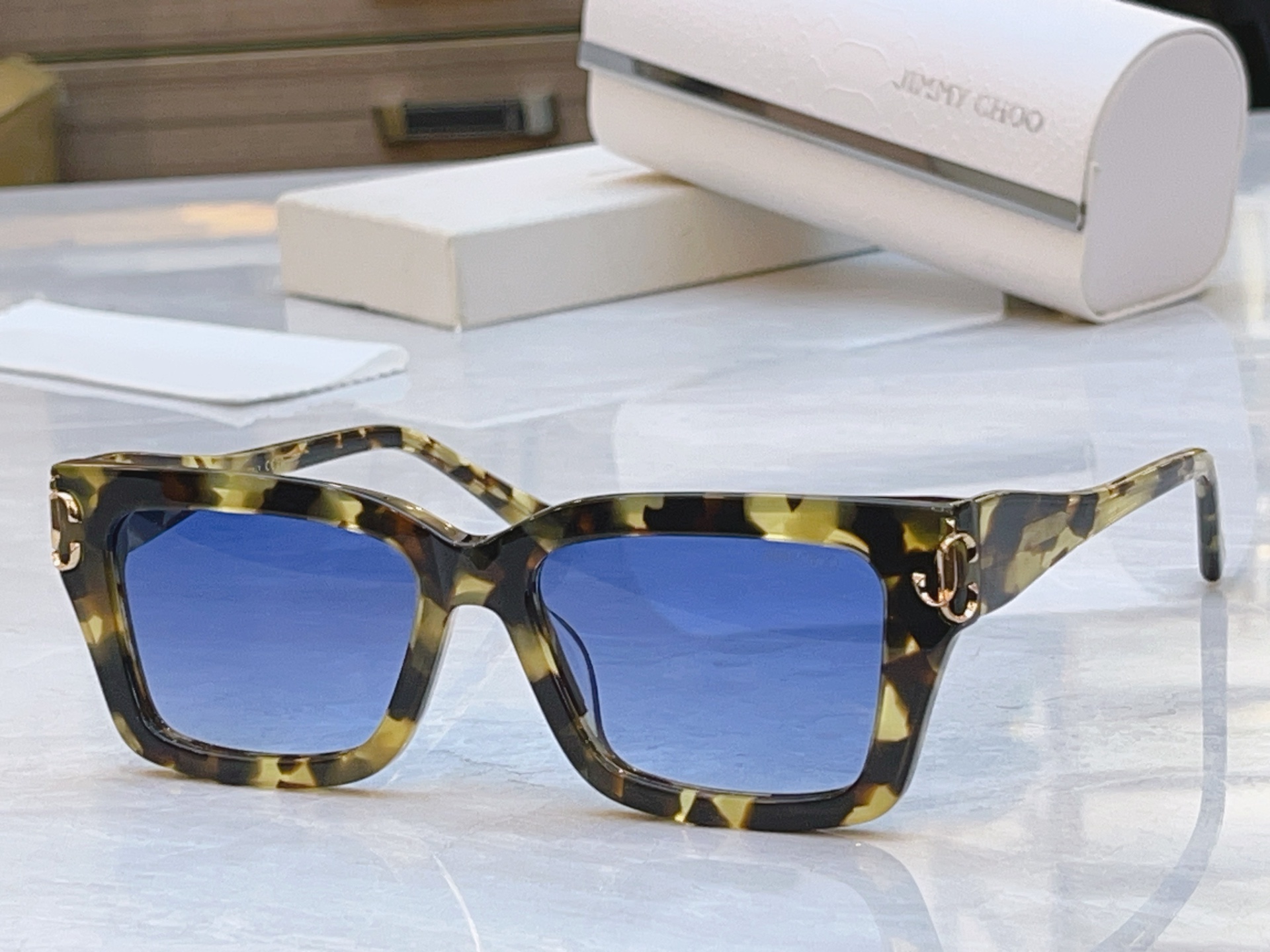 ，【JIMMY CHO*】吉米*周新款太阳镜，MODEL：JC5011U，SIZE：54口17-140