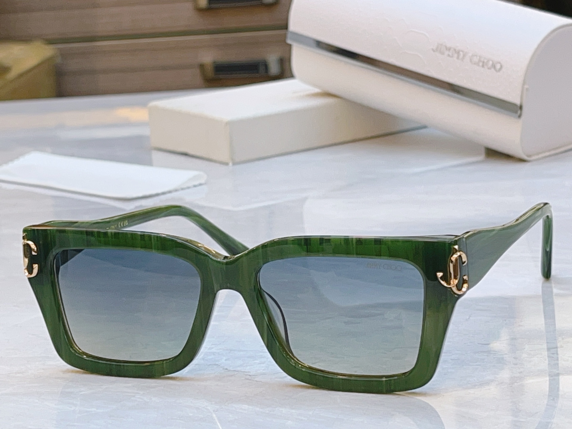 ，【JIMMY CHO*】吉米*周新款太阳镜，MODEL：JC5011U，SIZE：54口17-140