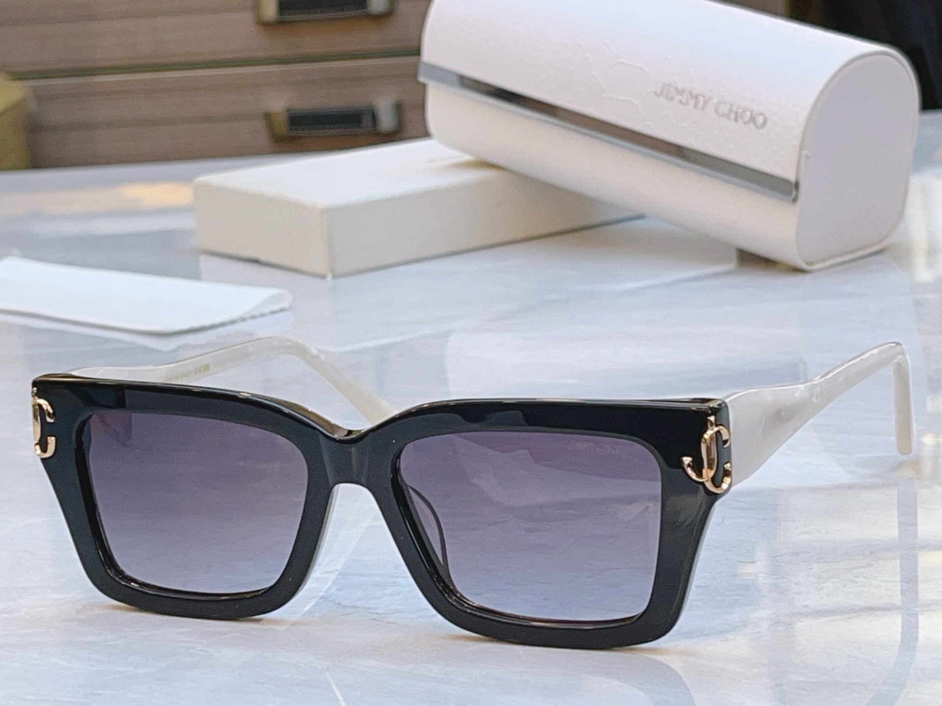 ，【JIMMY CHO*】吉米*周新款太阳镜，MODEL：JC5011U，SIZE：54口17-140