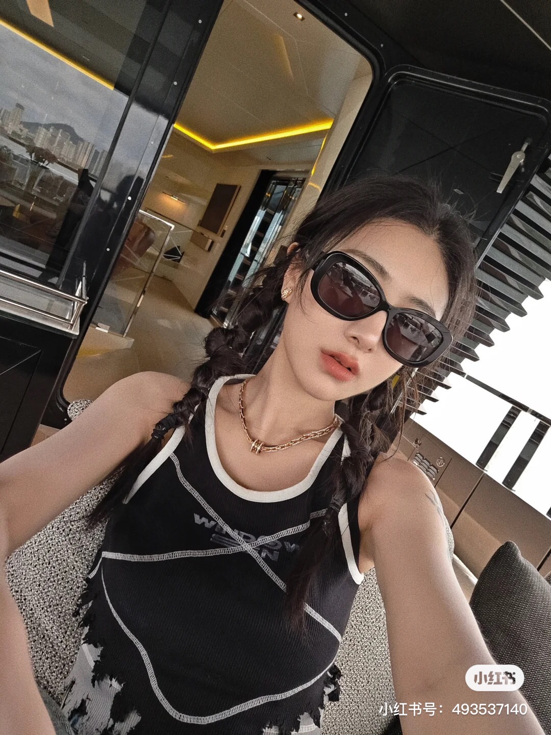 ，【CHAN*】香奈*儿新款太阳镜，高版本✨✨MODEL：CH5468-B-A，SIZE：56口18-1