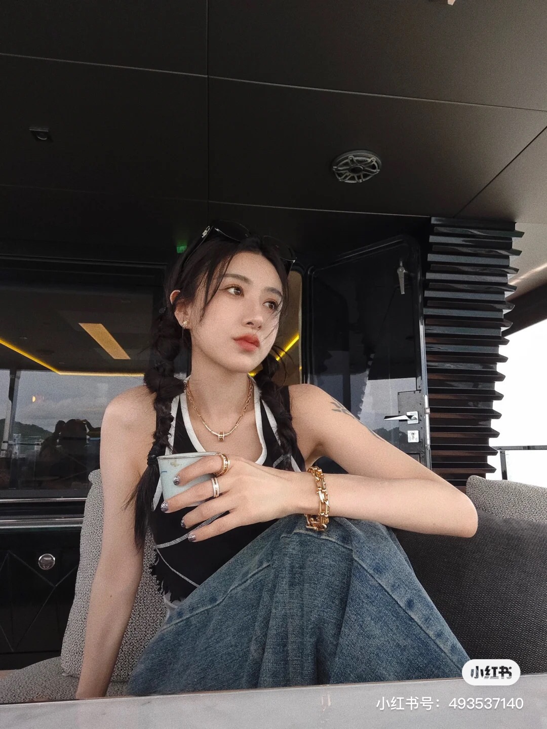 ，【CHAN*】香奈*儿新款太阳镜，高版本✨✨MODEL：CH5468-B-A，SIZE：56口18-1