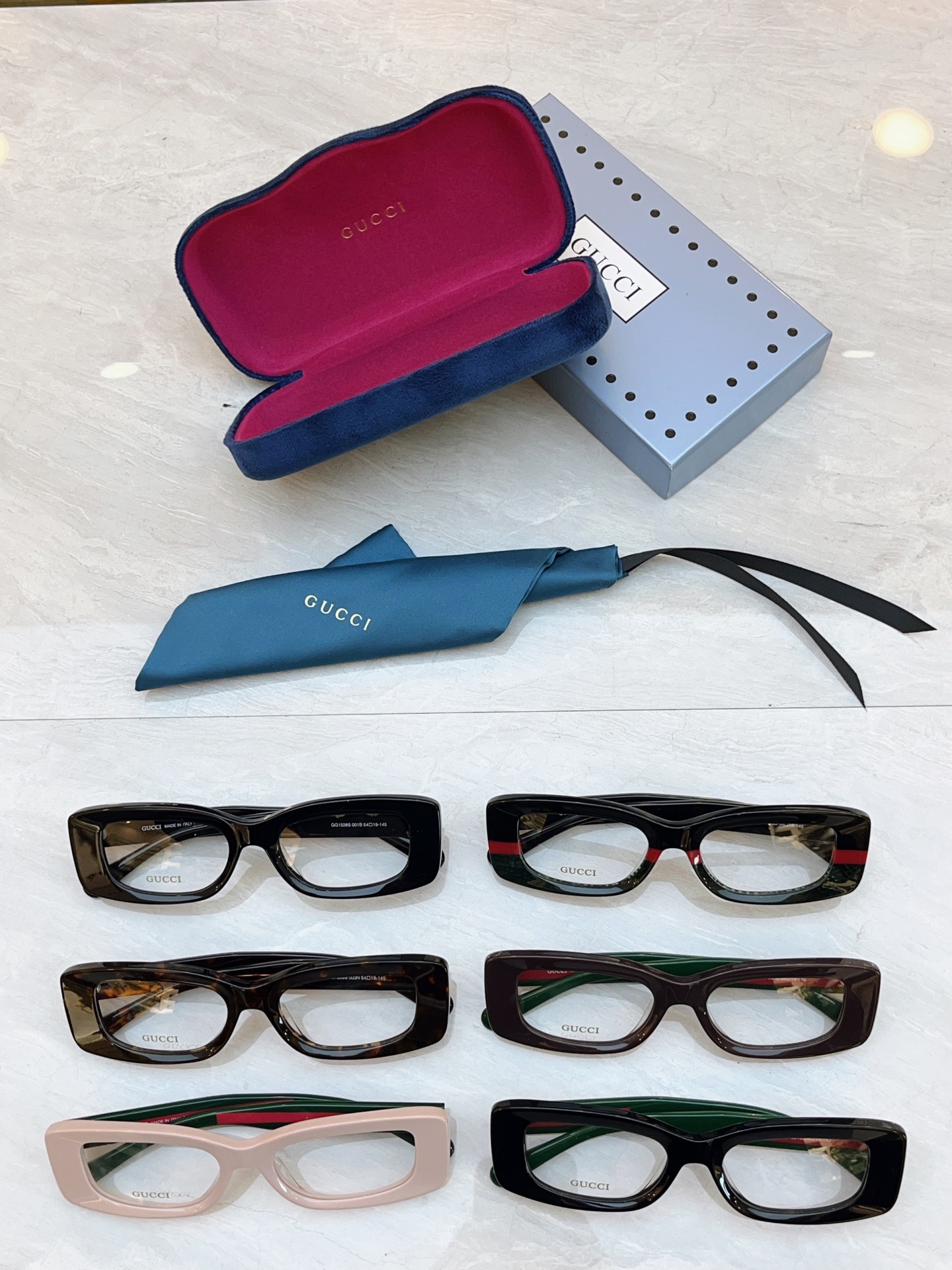 ，【GUCC*】古驰新款眼镜架，MODEL：GG1518，SIZE:54口19-145