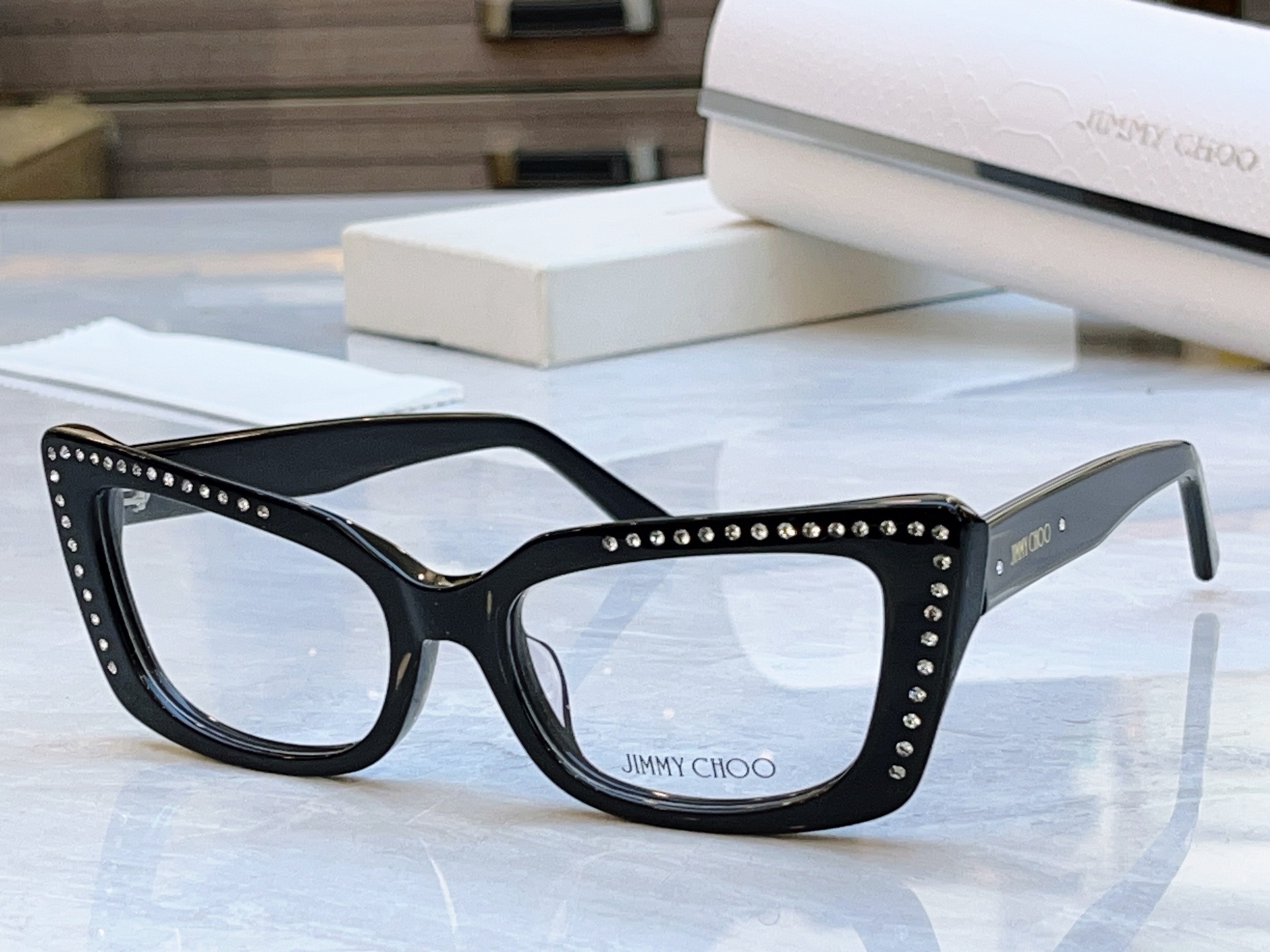 ，【JIMMY CHO*】吉米*周新款眼镜架，MODEL：JC3018B，SIZE：53口17-145