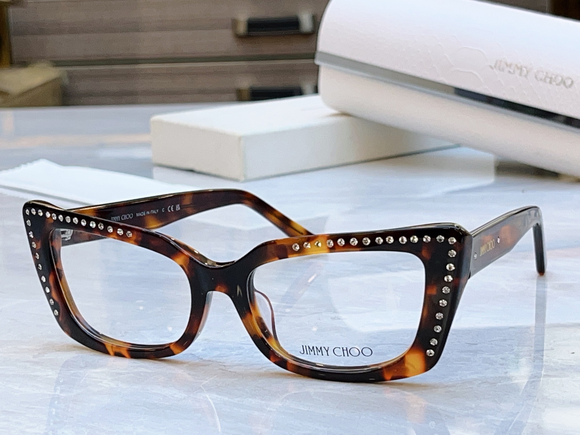 ，【JIMMY CHO*】吉米*周新款眼镜架，MODEL：JC3018B，SIZE：53口17-145