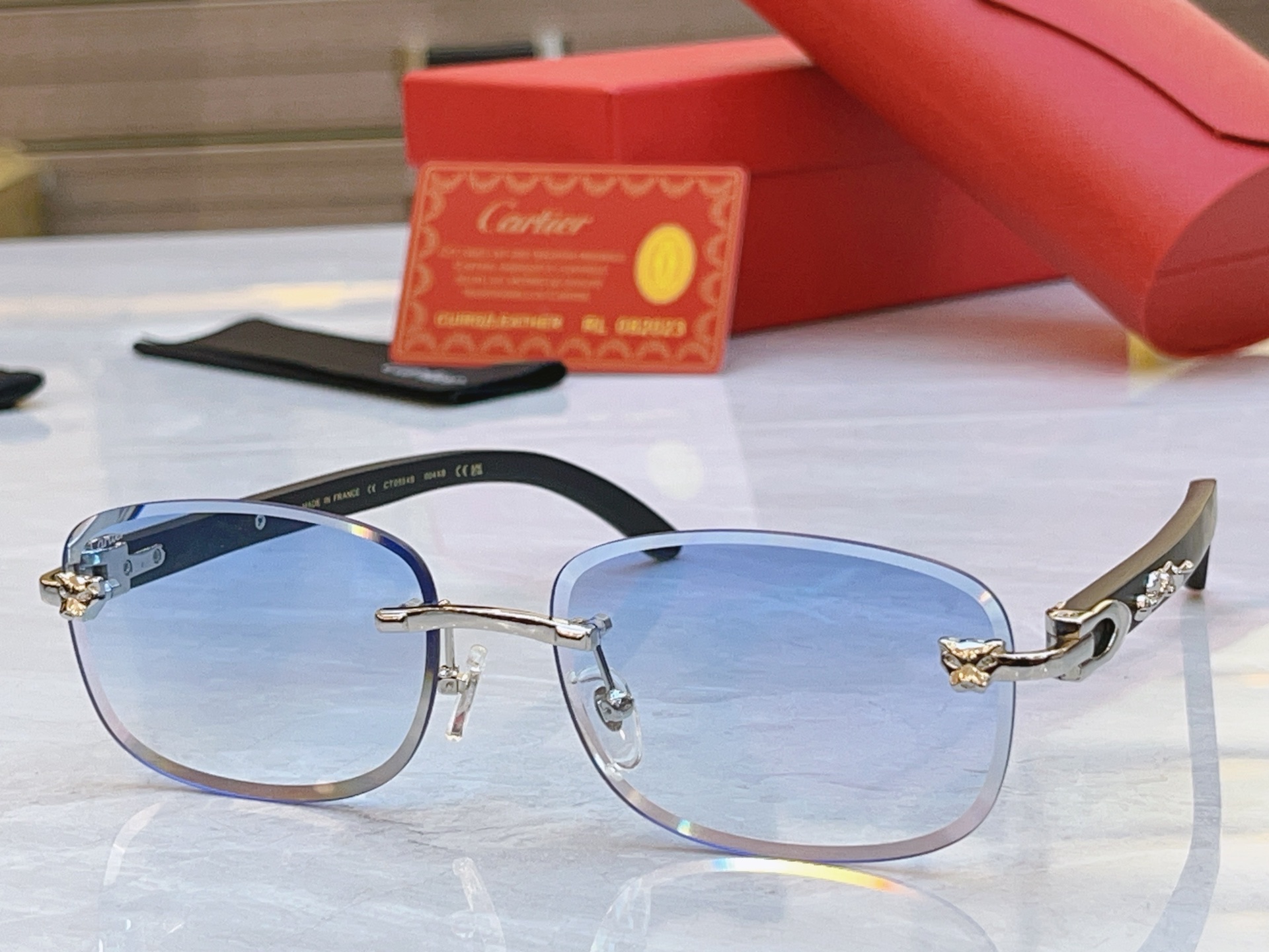 ，【CARTIE*】卡地*亚新款太阳镜，Mod:CT0554S，Size:60口17-143