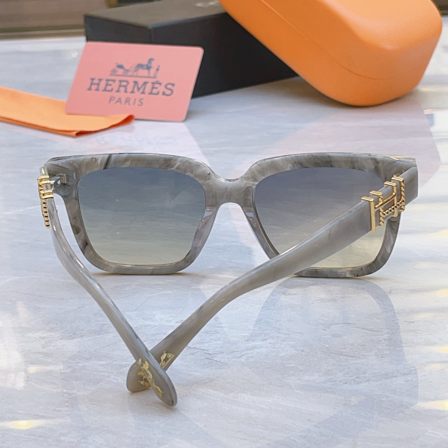 ，【HERME*】爱马*仕新款太阳镜🕶️，MODEL：9706，SIZE：55口18-145