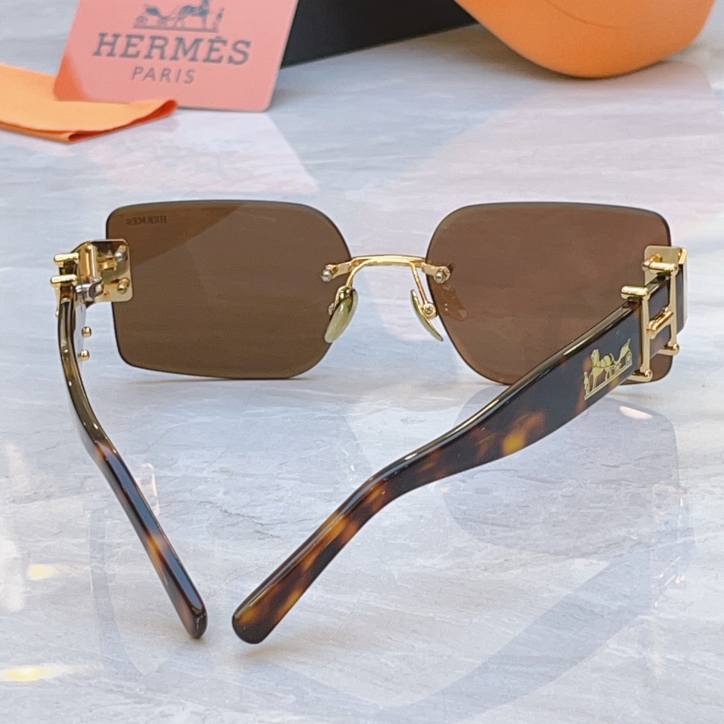 ，【HERME*】爱马*仕新款太阳镜🕶️，MODEL：9701，SIZE：59口17-142