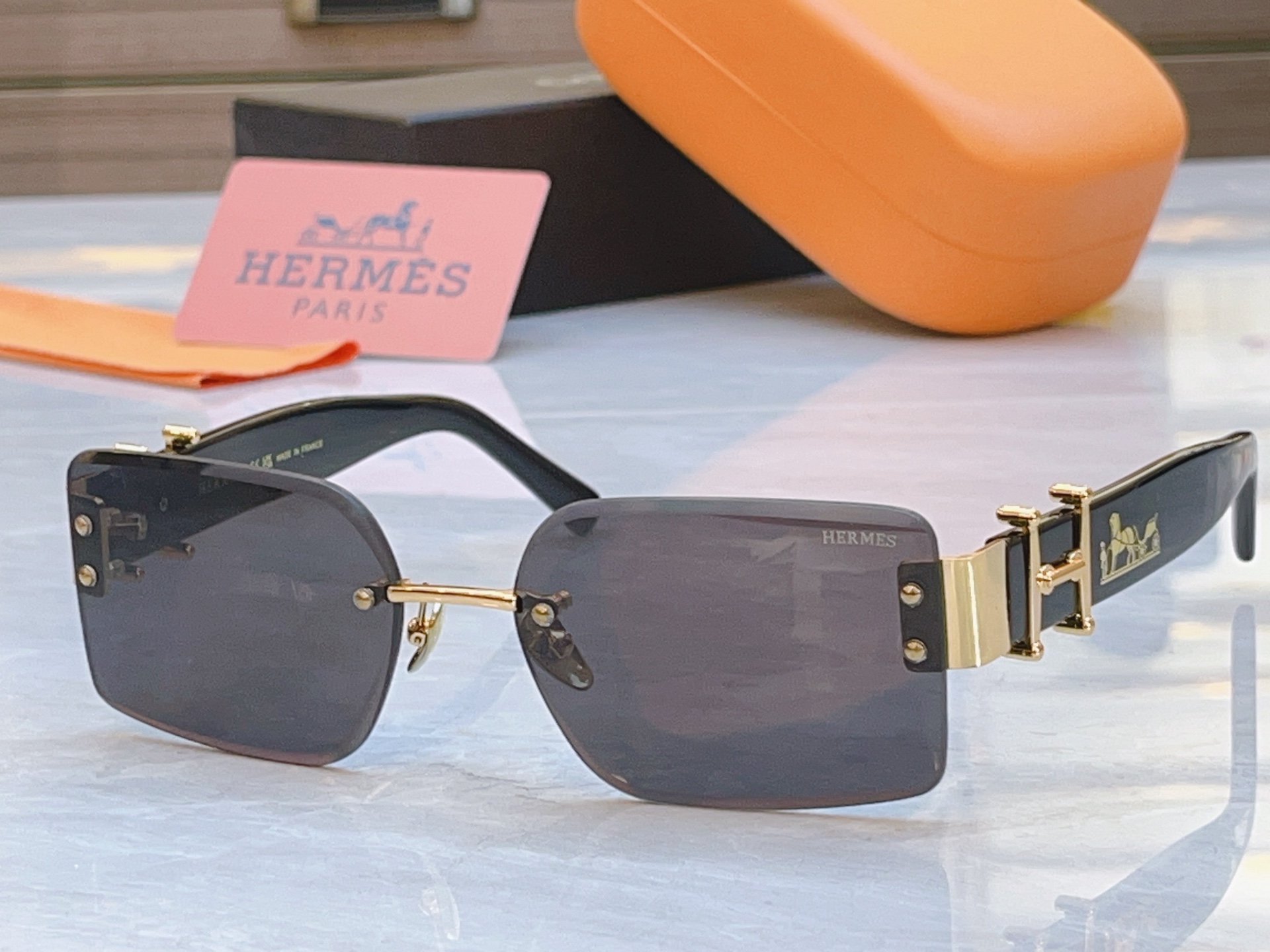 NO:554058,,【HERME*】Hermes new sunglasses,MODEL9701,SIZE59 mouth 17-142 glasses sunglasses,glasses,hermes,hermes19860909,【HERME*】爱马*仕新款太阳镜,MODEL9701,SIZE59口17-142眼镜墨镜太阳镜,眼镜,hermes,hermes,glasses
