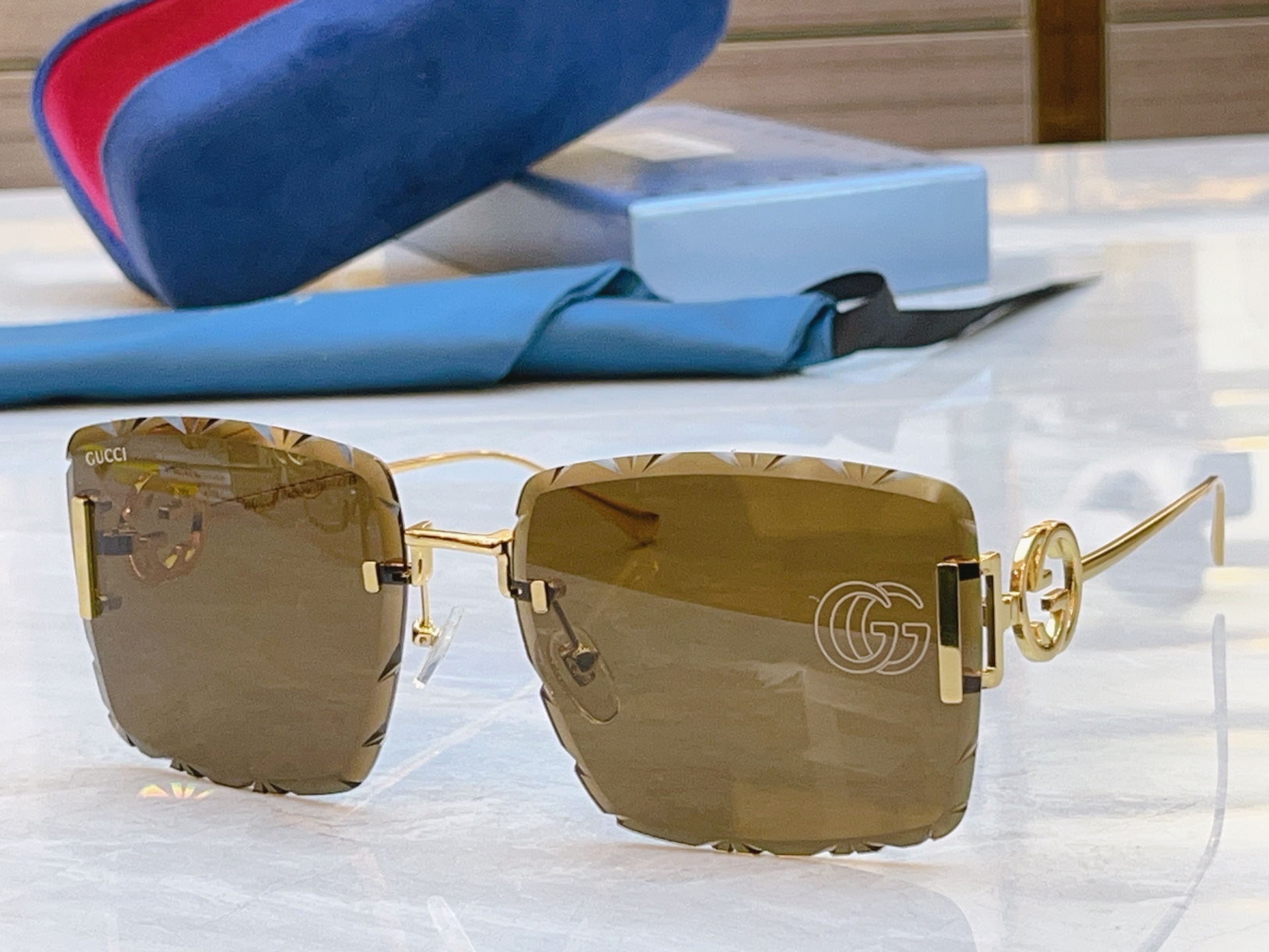 ，【GUCC*】古驰新款太阳镜，MODEL：GG1611，SIZE:64口17-143