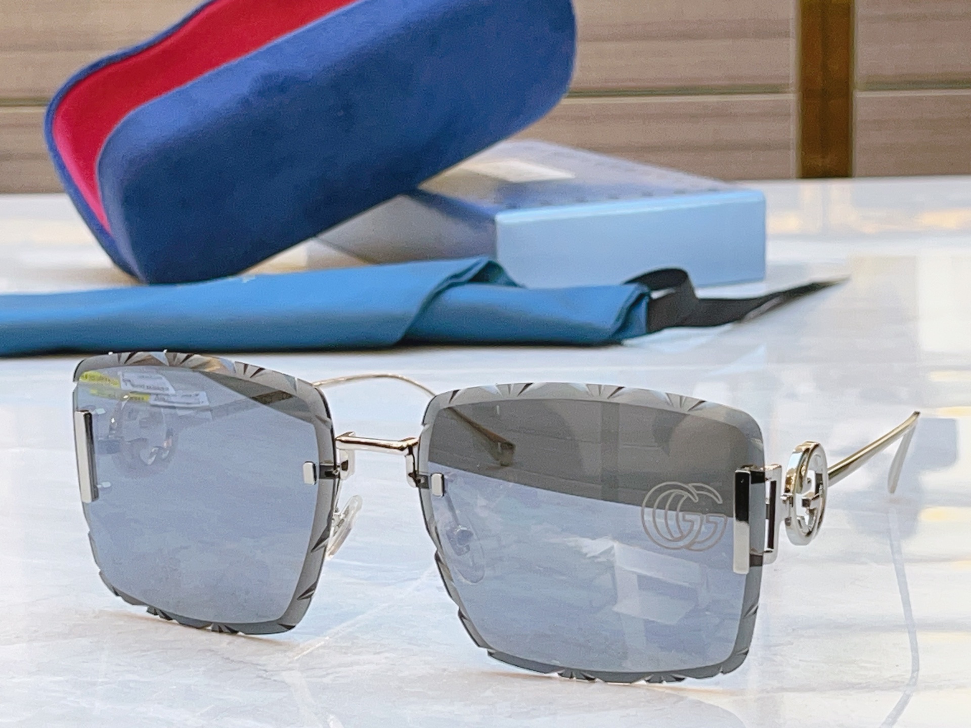 ，【GUCC*】古驰新款太阳镜，MODEL：GG1611，SIZE:64口17-143