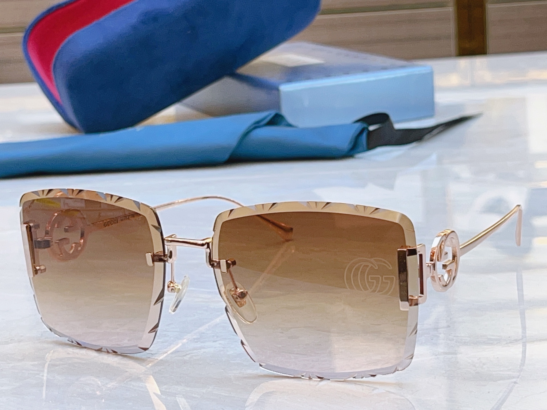 ，【GUCC*】古驰新款太阳镜，MODEL：GG1611，SIZE:64口17-143