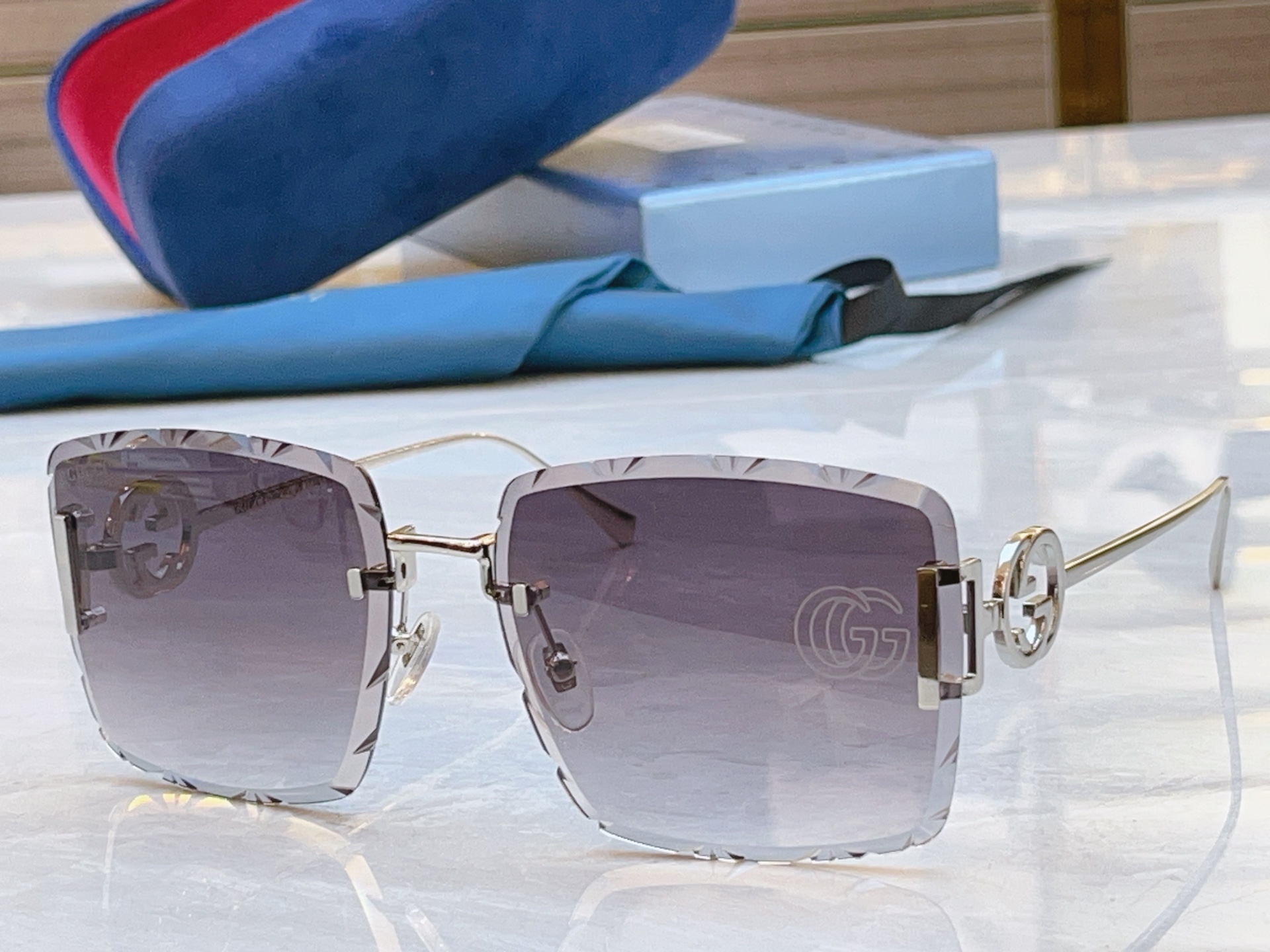 ，【GUCC*】古驰新款太阳镜，MODEL：GG1611，SIZE:64口17-143