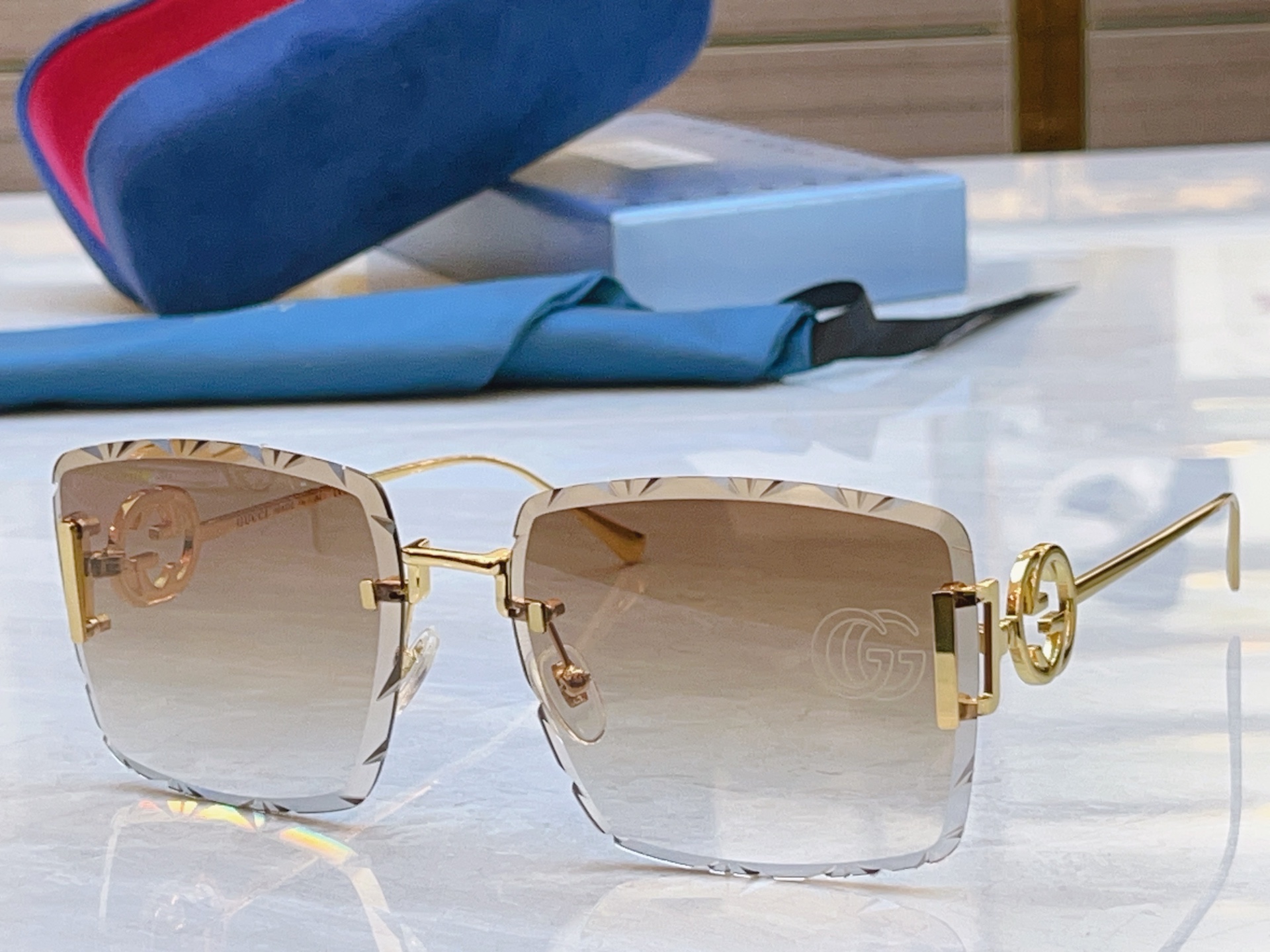 ，【GUCC*】古驰新款太阳镜，MODEL：GG1611，SIZE:64口17-143