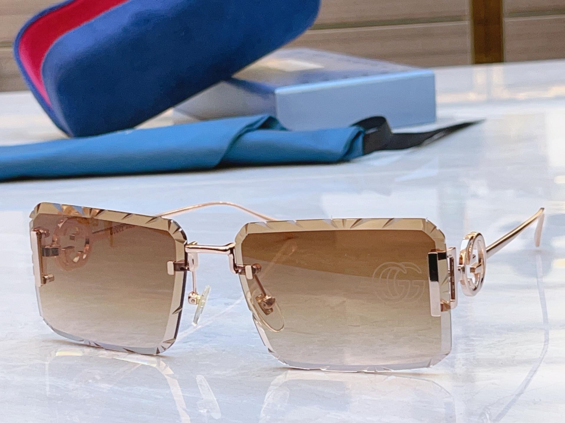 ，【GUCC*】古驰新款太阳镜，MODEL：GG1612，SIZE:64口17-143