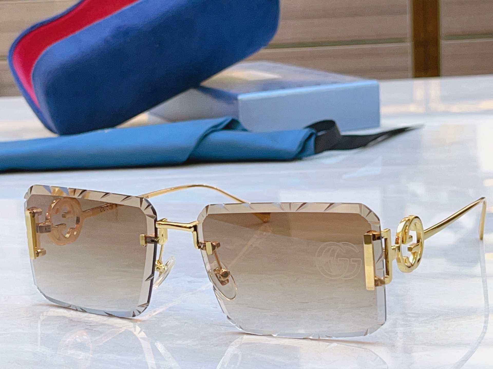 ，【GUCC*】古驰新款太阳镜，MODEL：GG1612，SIZE:64口17-143