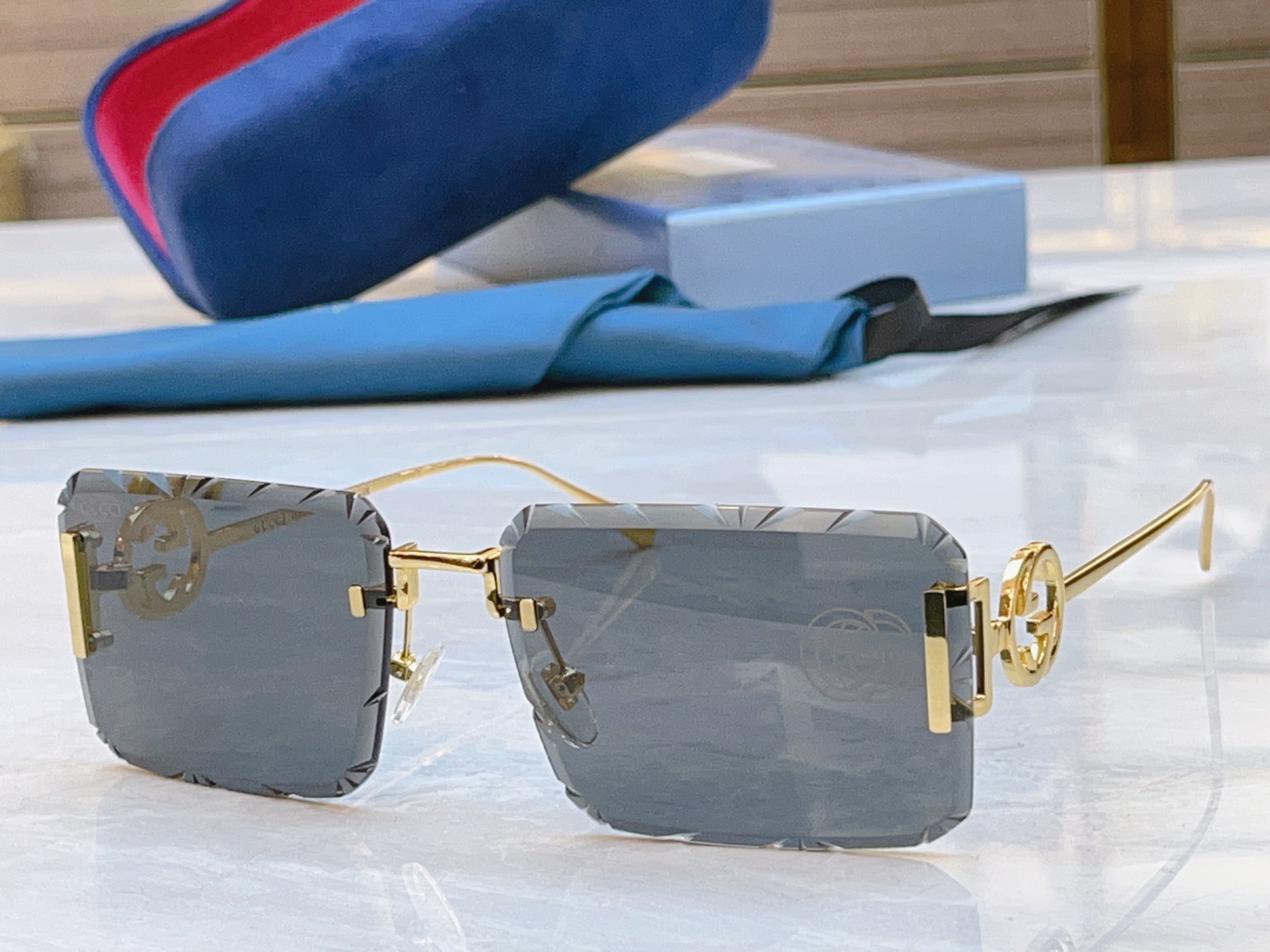 ，【GUCC*】古驰新款太阳镜，MODEL：GG1612，SIZE:64口17-143