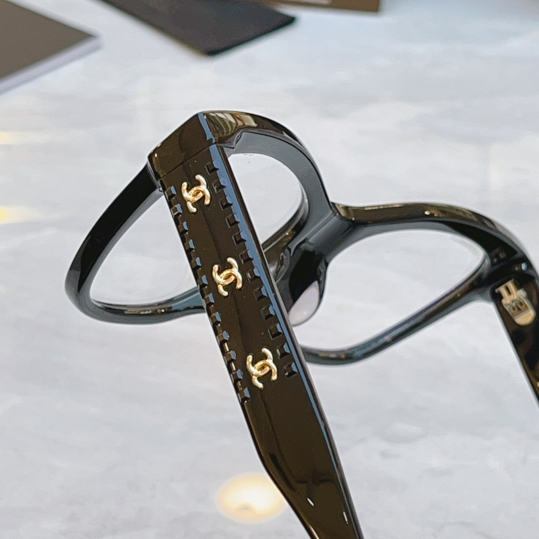 ，【CHANE*】香奈*儿新款眼镜架，MODEL：CH9162B， SIZE：53口20-145