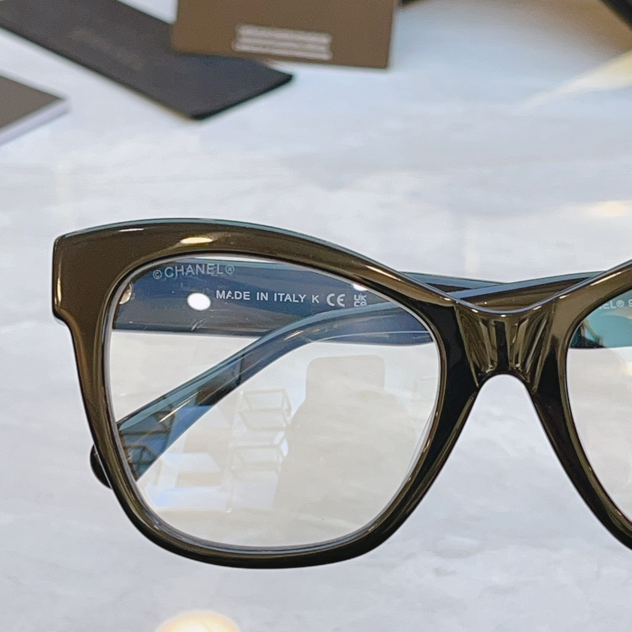 ，【CHANE*】香奈*儿新款眼镜架，MODEL：CH9162B， SIZE：53口20-145