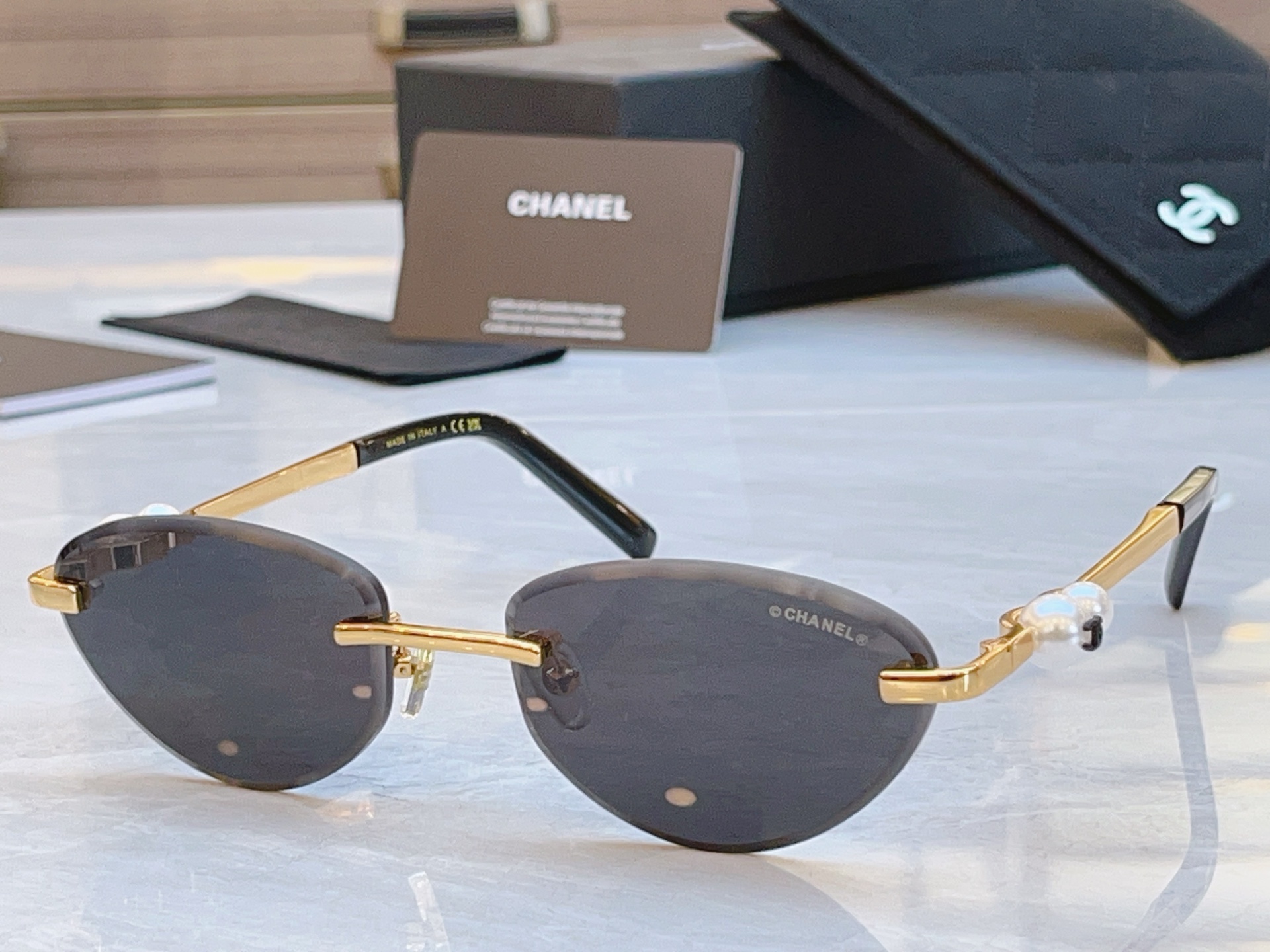 ，【CHANE*】香奈*儿新款太阳镜，MODEL：A1682L， SIZE：58口19-145