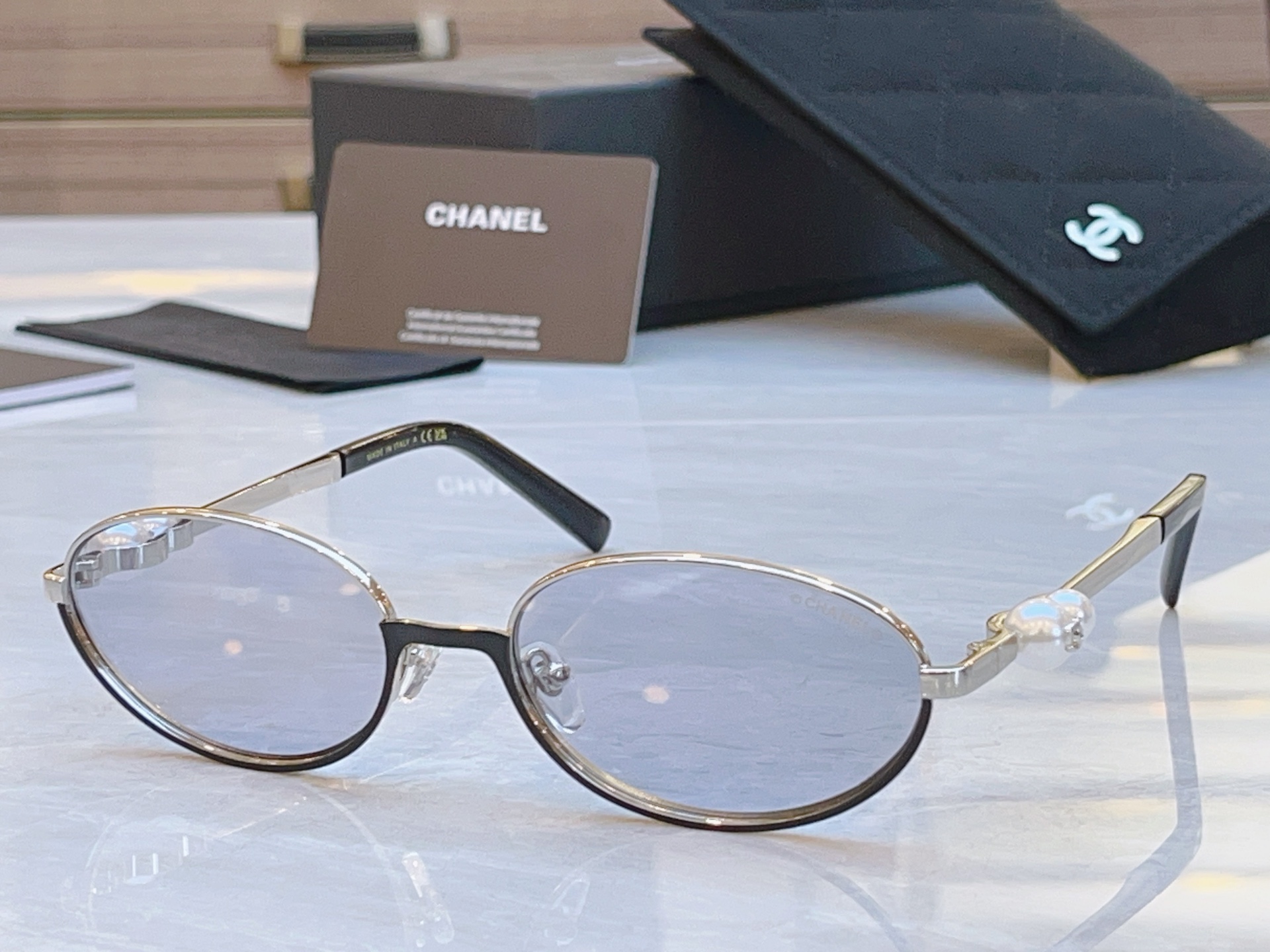 ，【CHANE*】香奈*儿新款太阳镜，MODEL：A1684L， SIZE：58口18-145