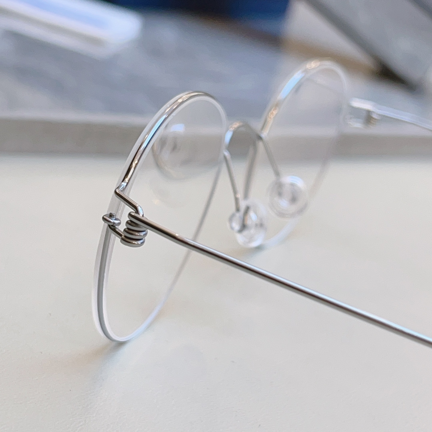 ，【LINDBER*】林德*伯格新款光学架 高版本✨，MODEL：MDSCA，SIZE：53口17-14