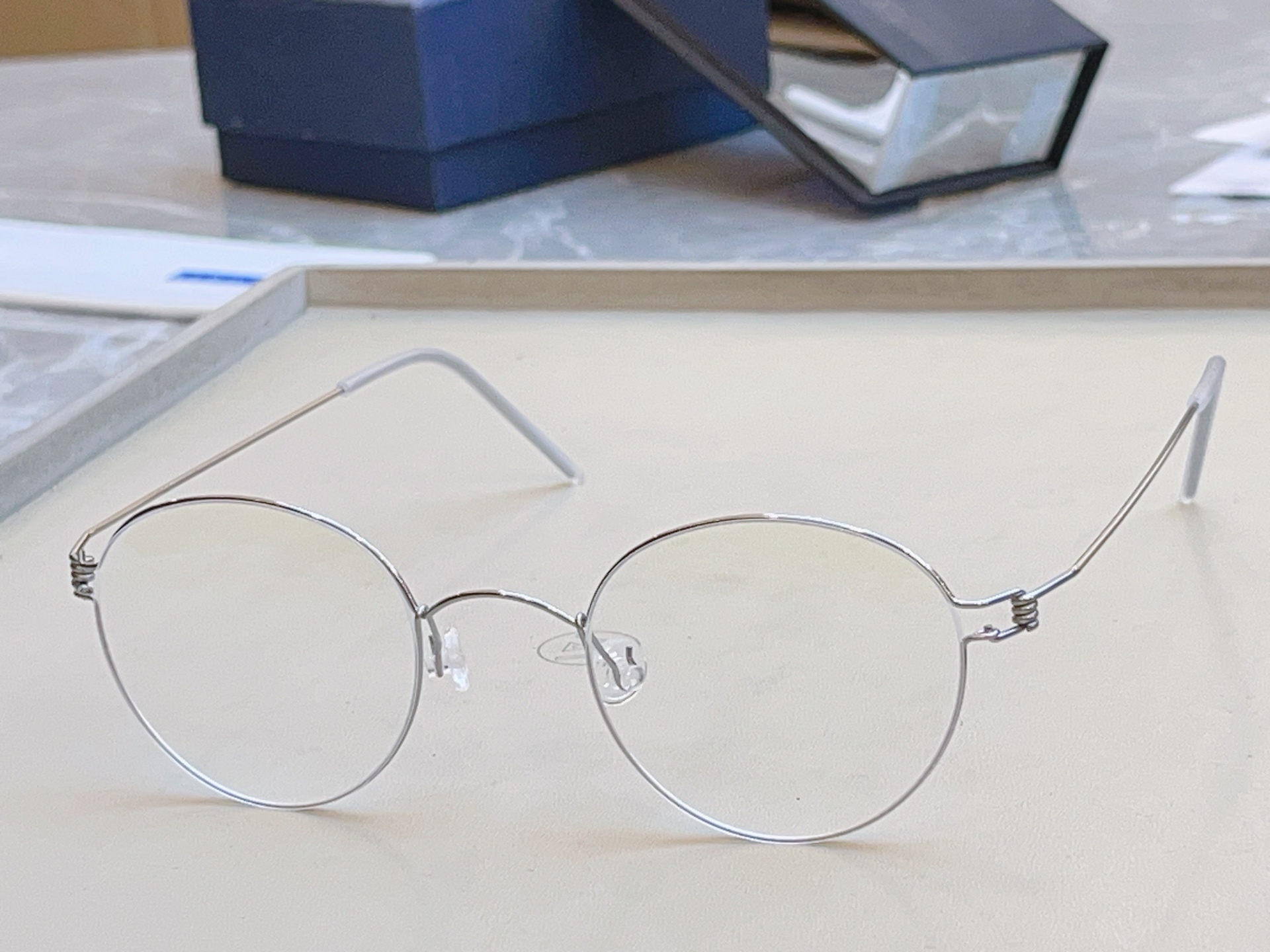 ，【LINDBER*】林德*伯格新款光学架 高版本✨，MODEL：MDSCA，SIZE：53口17-14