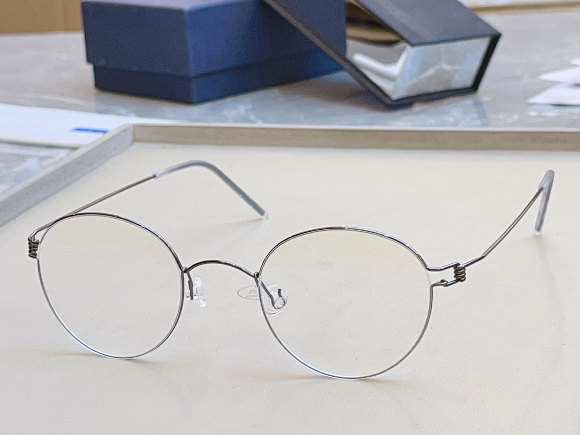 ，【LINDBER*】林德*伯格新款光学架 高版本✨，MODEL：MDSCA，SIZE：53口17-14