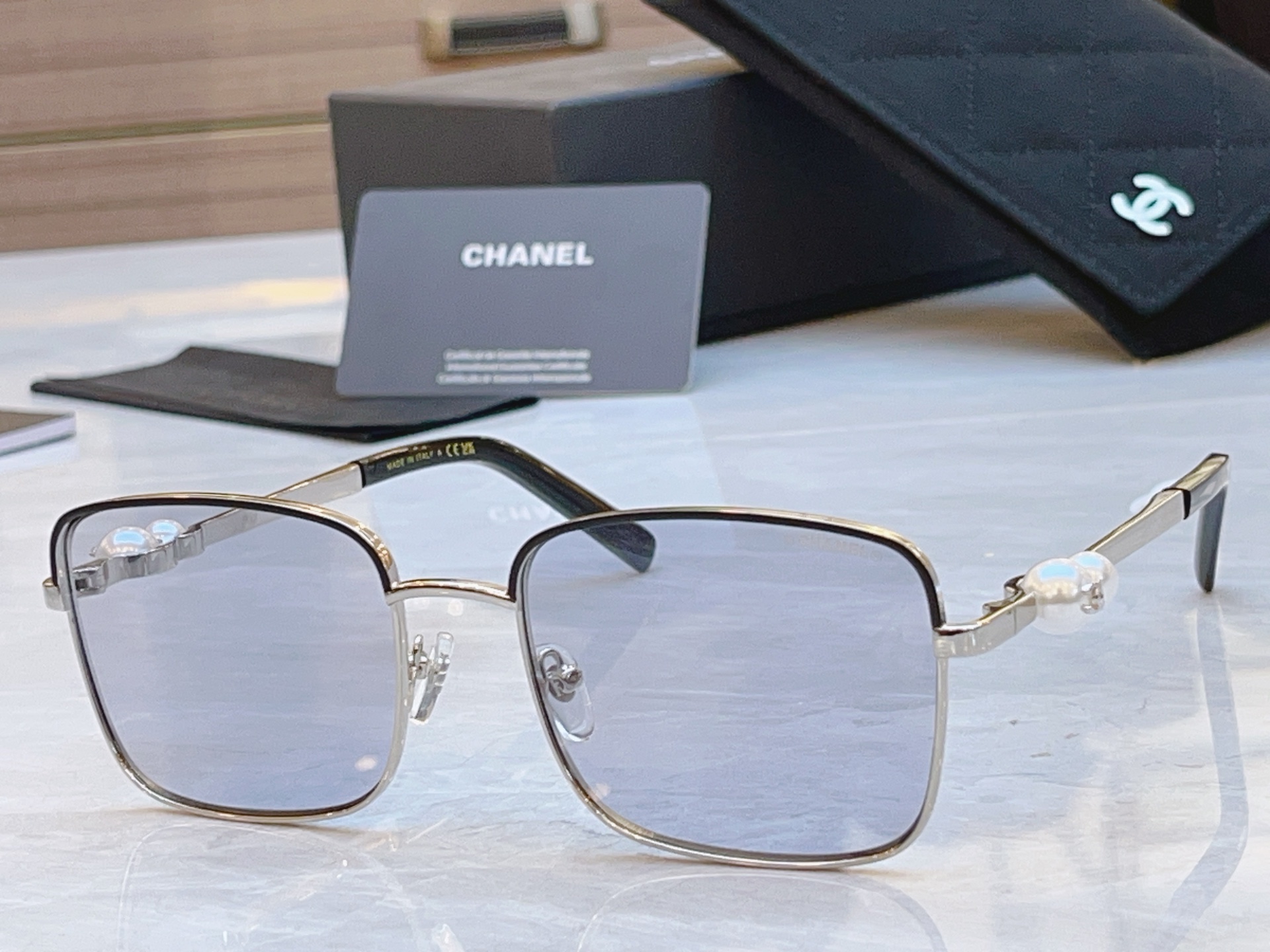 ，【CHANE*】香奈*儿新款太阳镜，MODEL：A1685L，SIZE：57口19-145