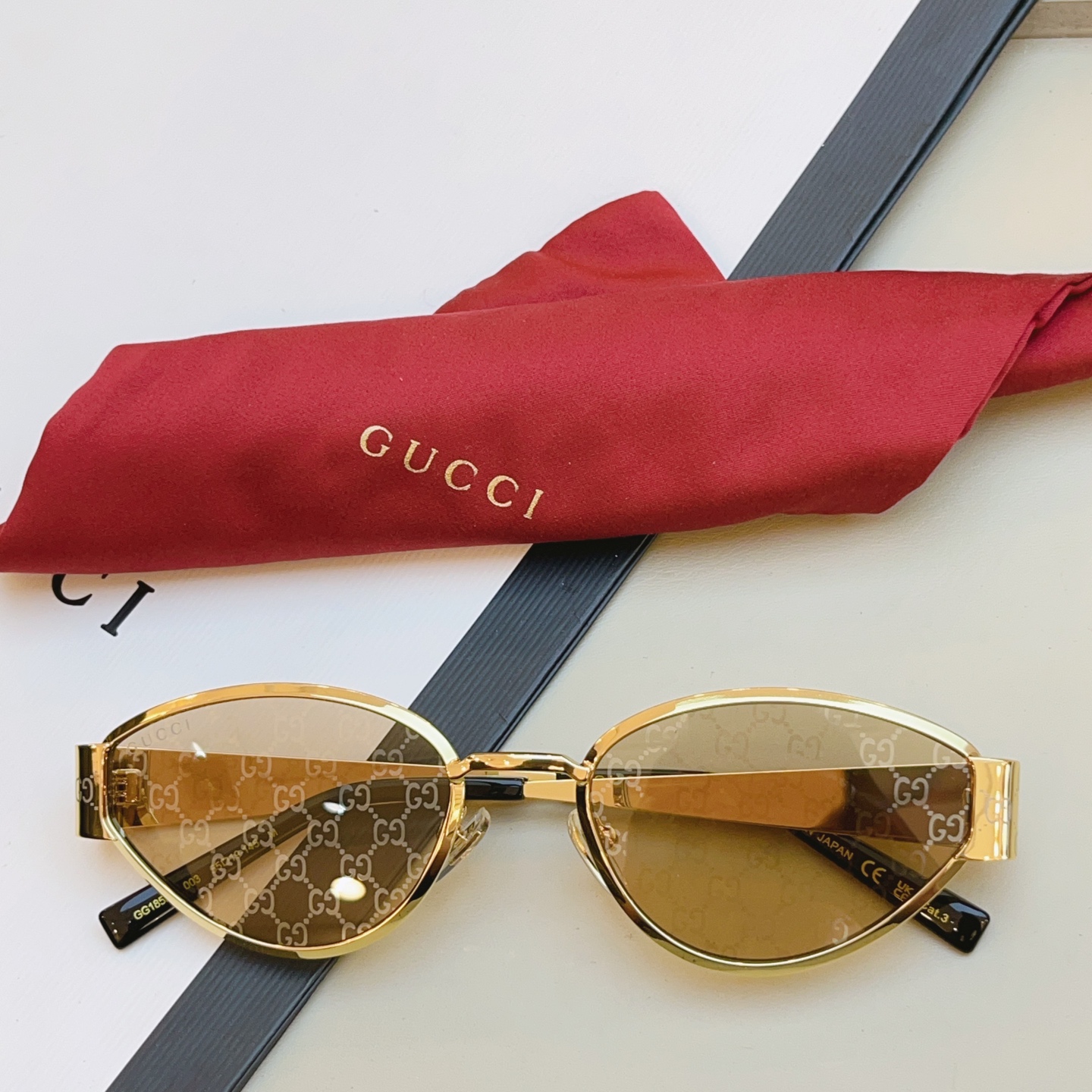 ，【GUCC*】古*驰新款太阳镜 高品质✨✨，MODEL：GG1853O，SIZE:54口19-140 M