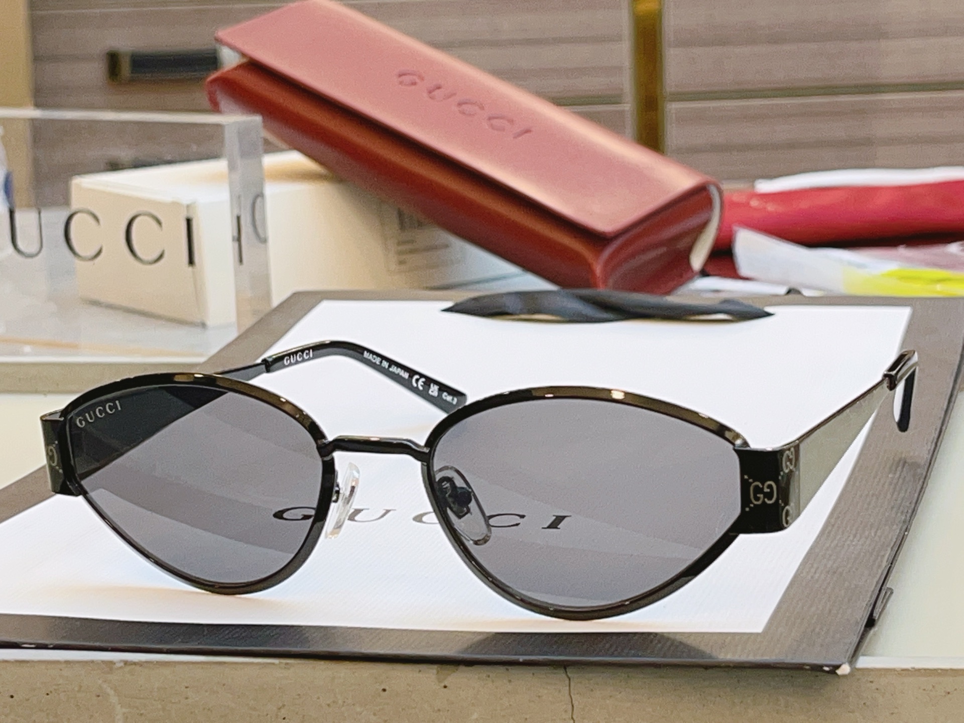 ，【GUCC*】古*驰新款太阳镜 高品质✨✨，MODEL：GG1853O，SIZE:54口19-140 