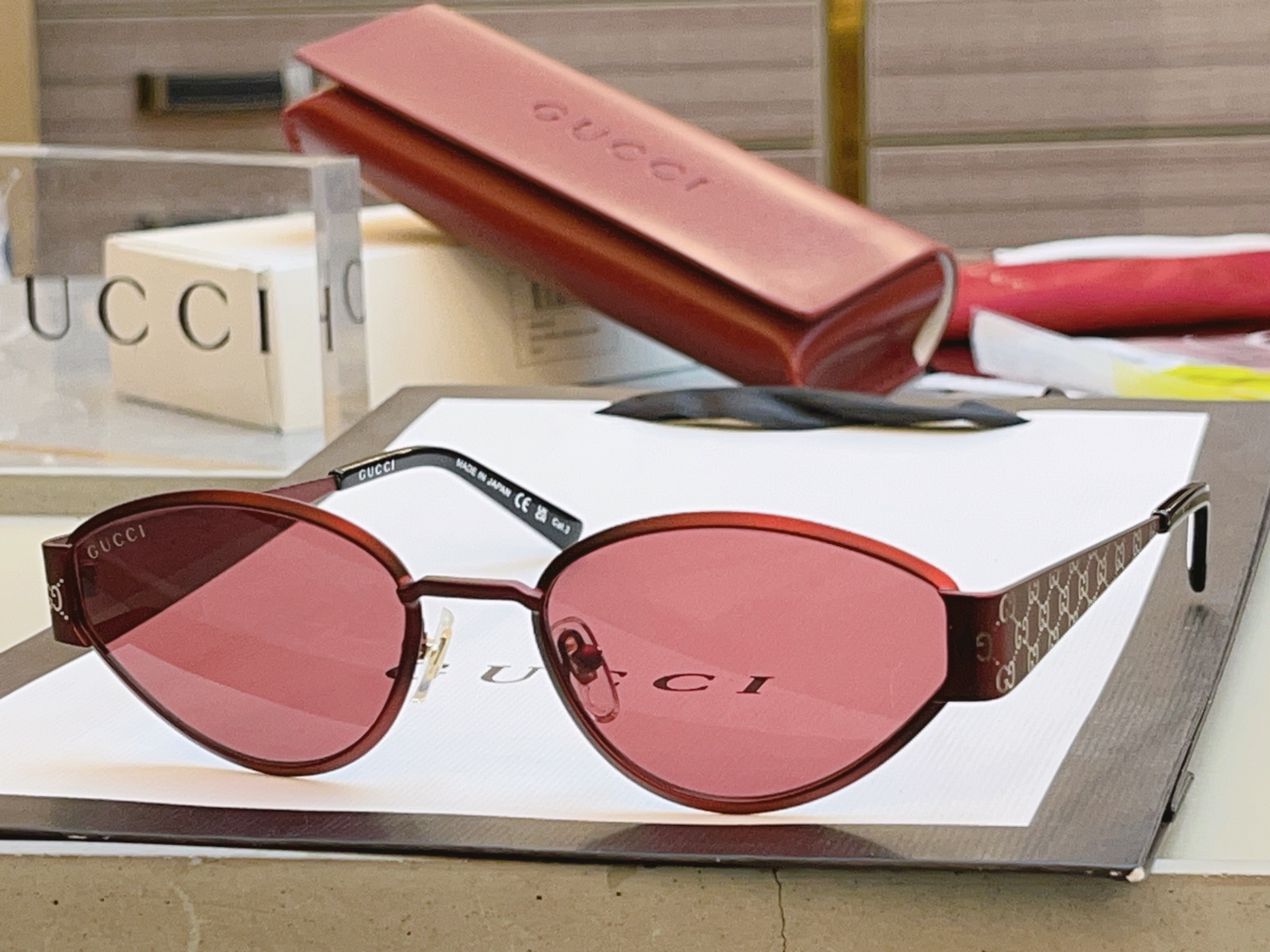 ，【GUCC*】古*驰新款太阳镜 高品质✨✨，MODEL：GG1853O，SIZE:54口19-140 