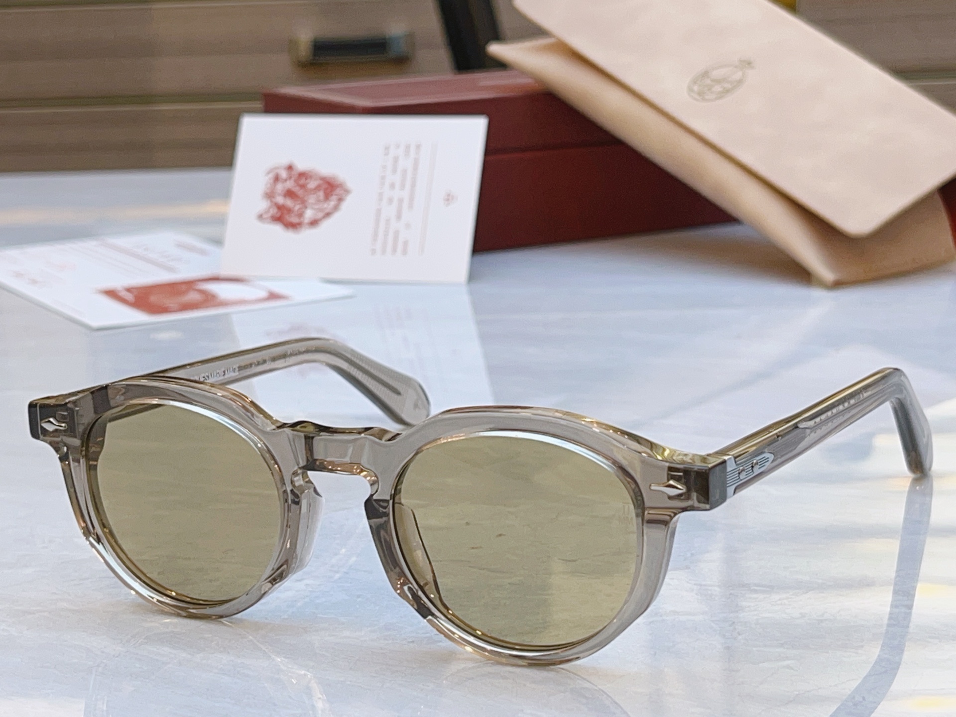 配送盒子，【Jacques Marie Mag*】 JMM新款太阳镜，Model：DEMONCEYI，S