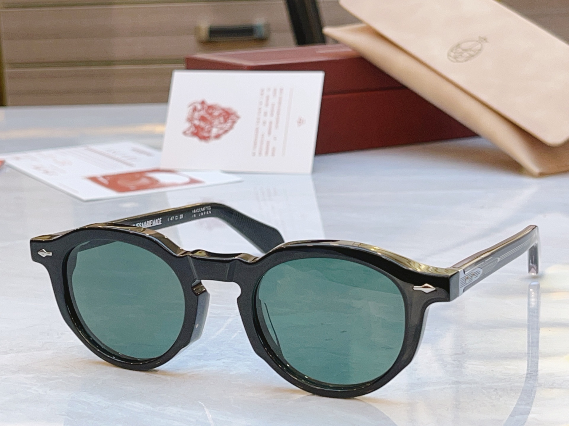 配送盒子，【Jacques Marie Mag*】 JMM新款太阳镜，Model：DEMONCEYI，S