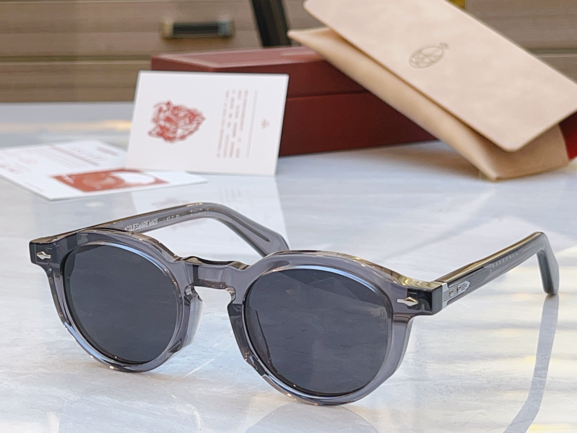 配送盒子，【Jacques Marie Mag*】 JMM新款太阳镜，Model：DEMONCEYI，S