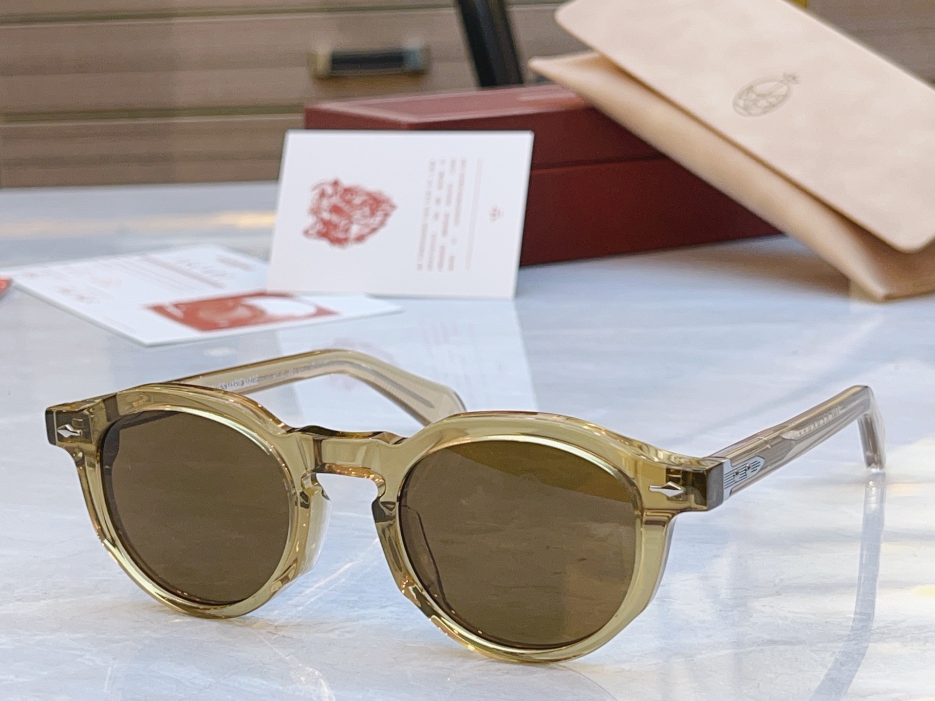 配送盒子，【Jacques Marie Mag*】 JMM新款太阳镜，Model：DEMONCEYI，S