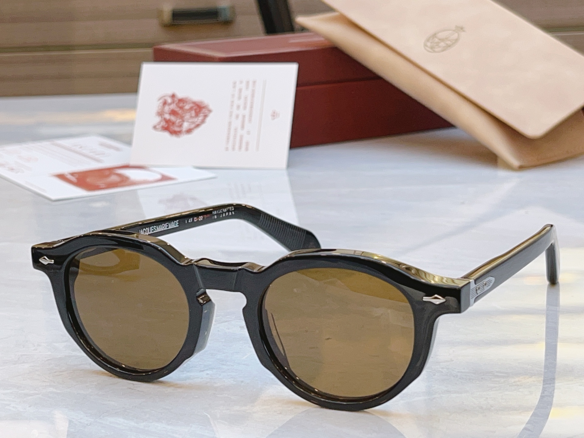 配送盒子，【Jacques Marie Mag*】 JMM新款太阳镜，Model：DEMONCEYI，S