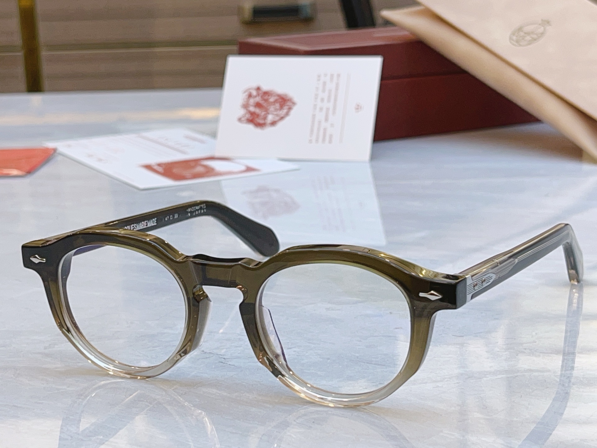 配送盒子，【Jacques Marie Mag*】 JMM新款太阳镜，Model：DEMONCEYI，S