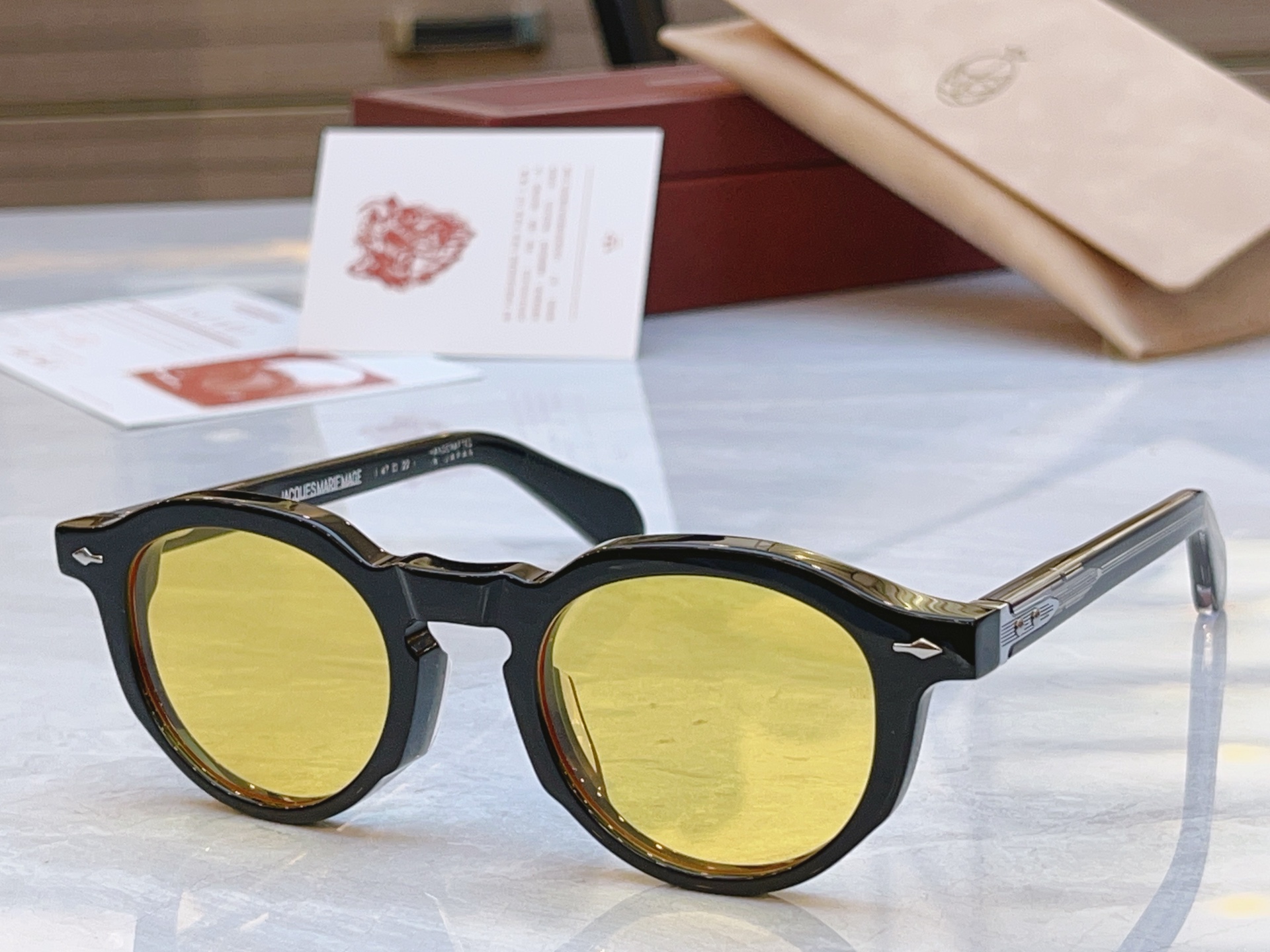 配送盒子，【Jacques Marie Mag*】 JMM新款太阳镜，Model：DEMONCEYI，S