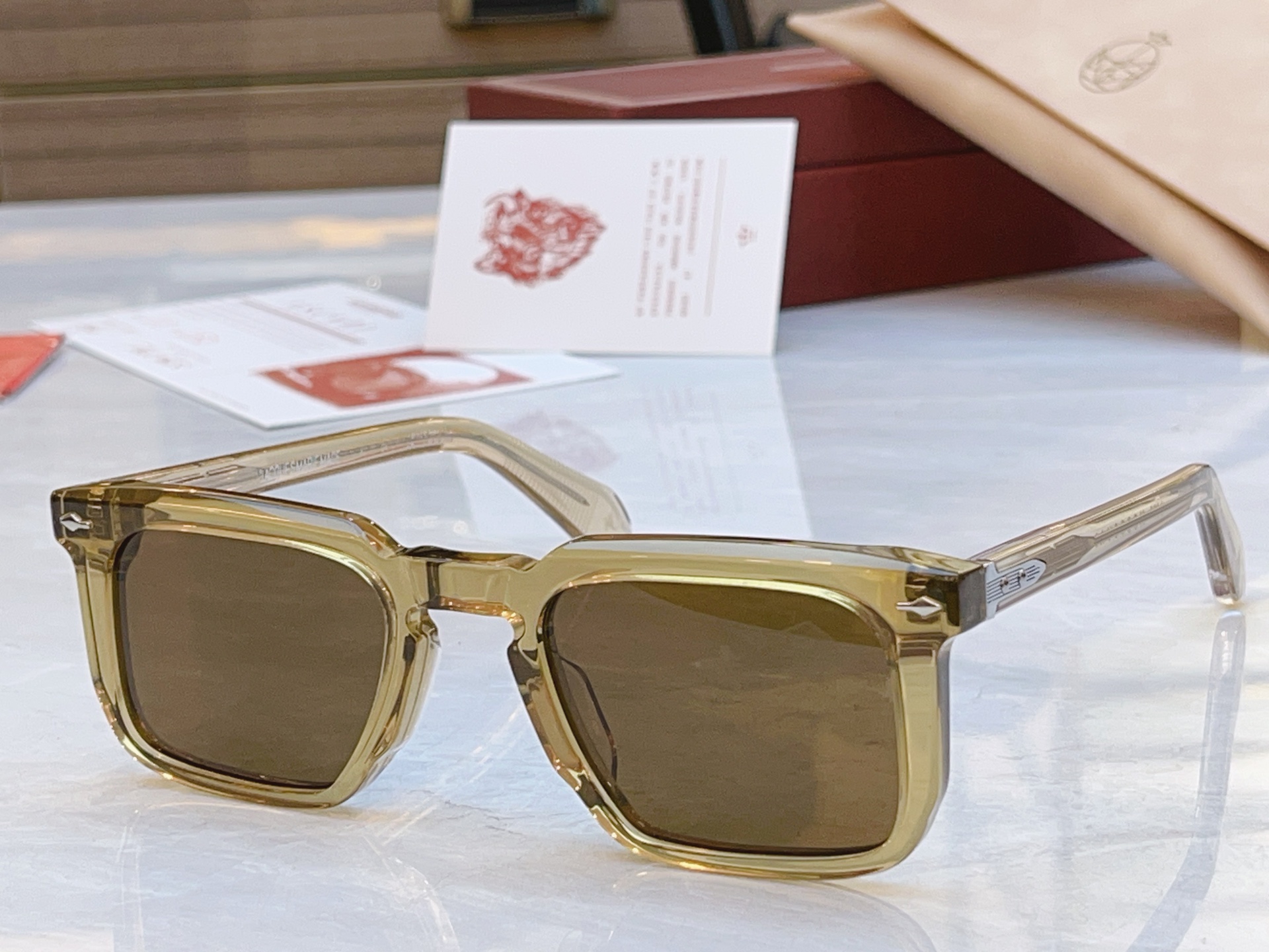 配送盒子，【Jacques Marie Mag*】 JMM新款太阳镜，Model：MOSCOVAI，Si